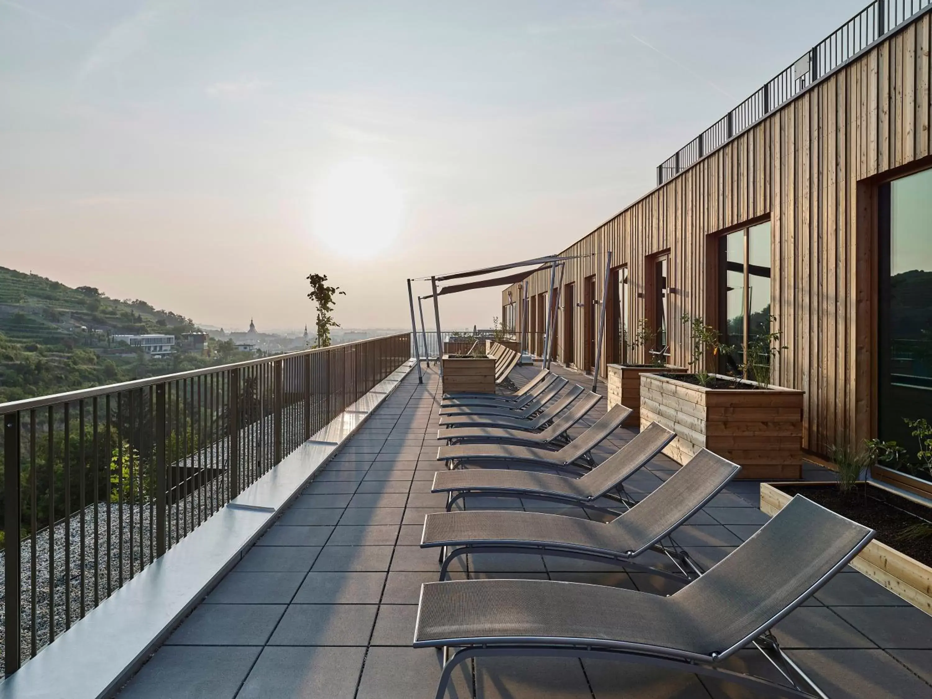 Balcony/Terrace in Steigenberger Hotel & Spa Krems