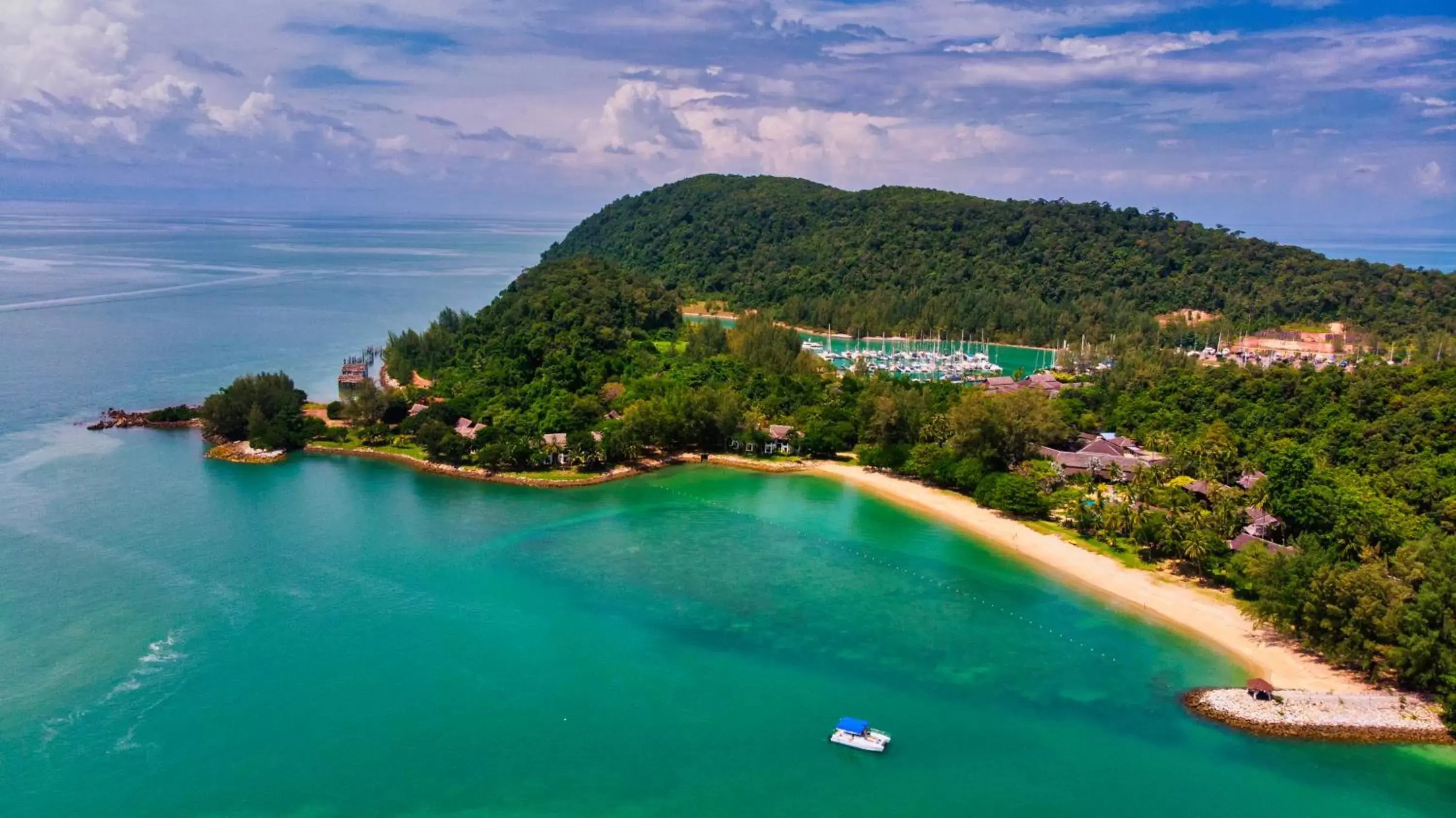 Facade/entrance, Bird's-eye View in Rebak Island Resort & Marina, Langkawi