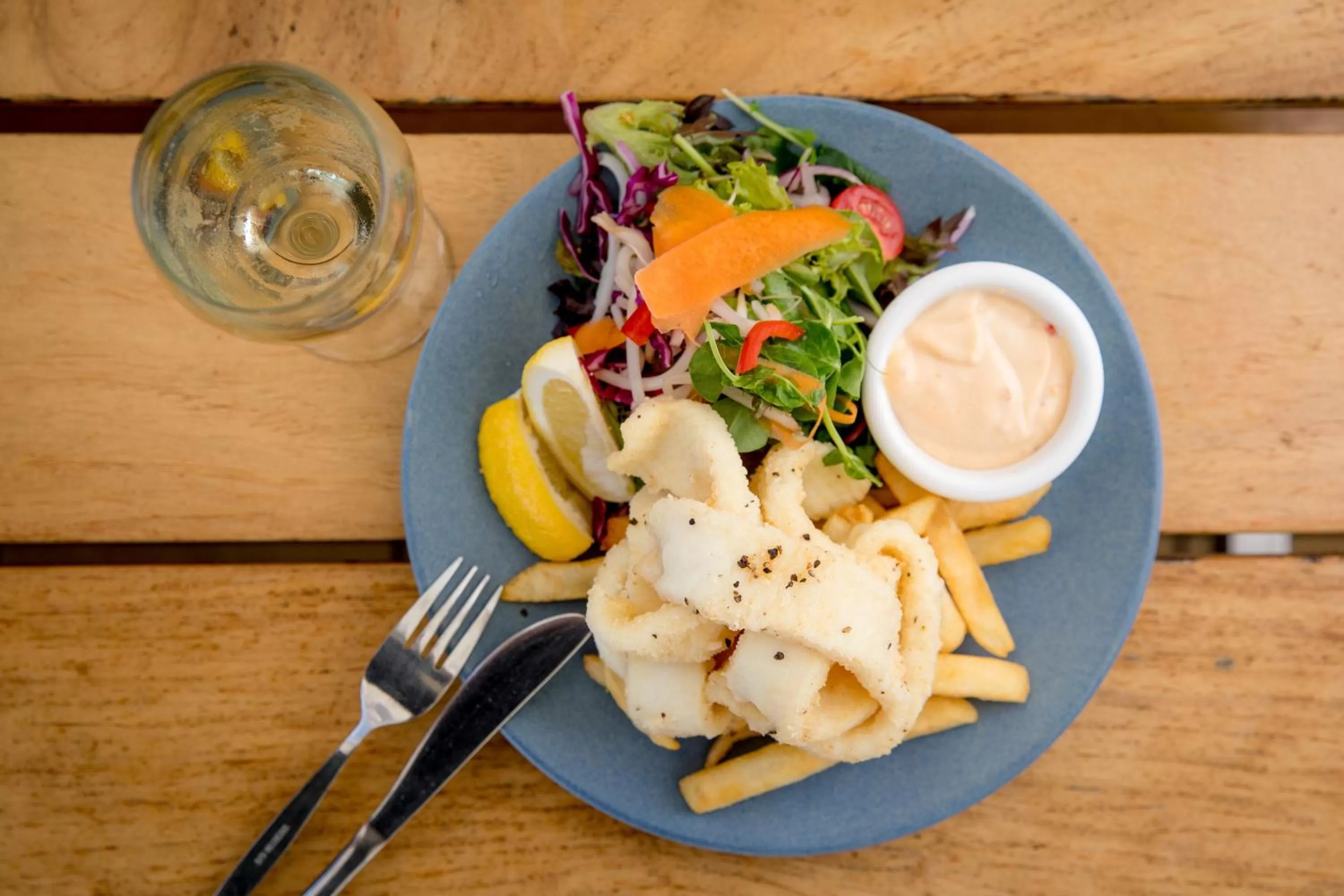 Lunch in Seabreeze Beach Hotel