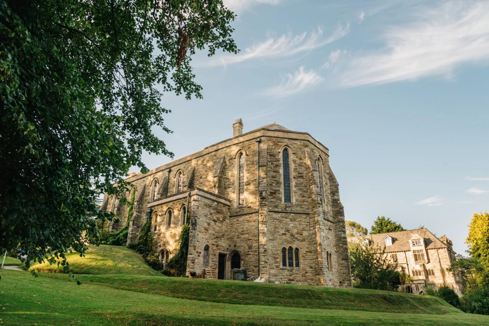 Garden view in The Alverton