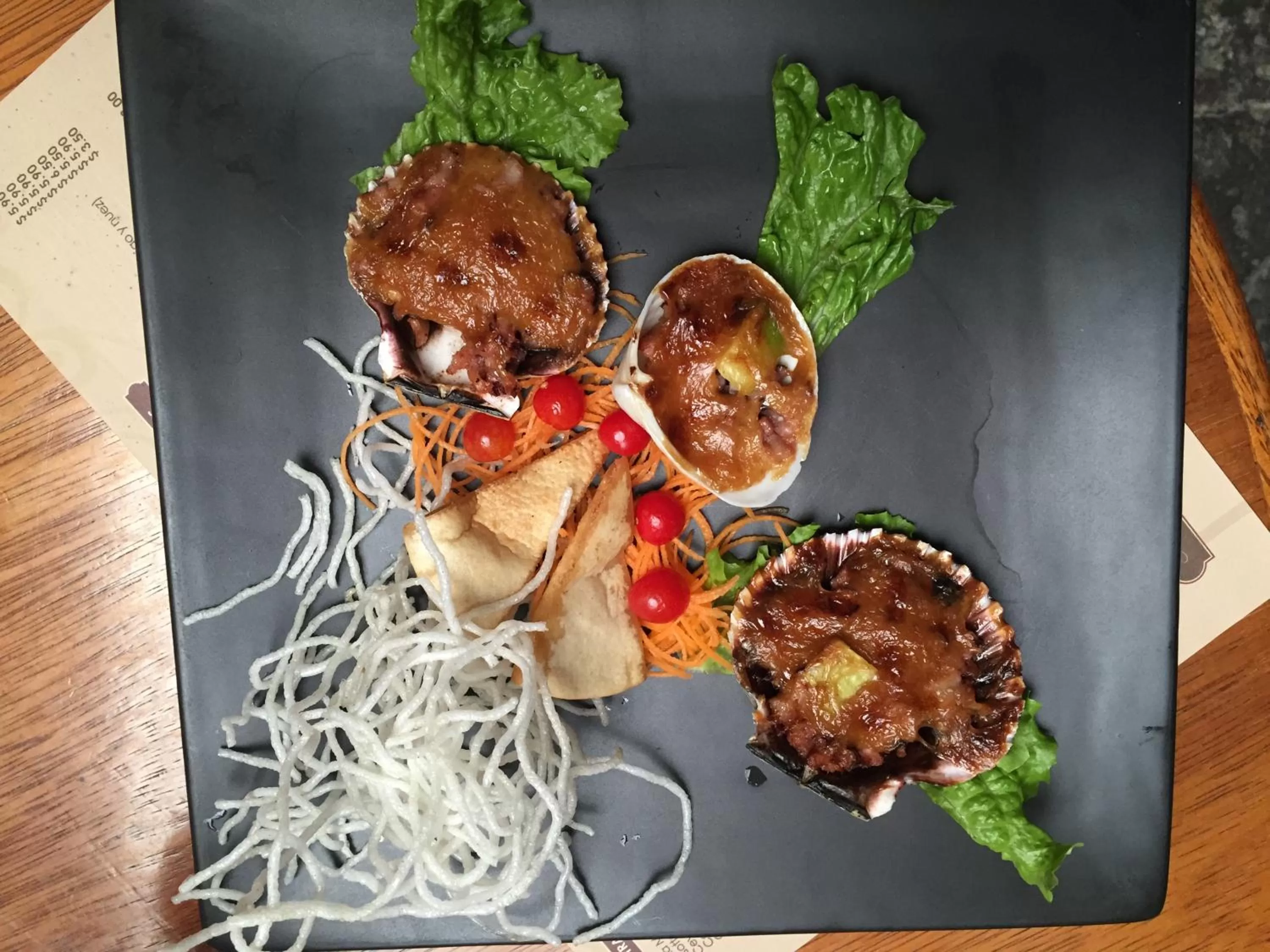 Food close-up in Roka Plaza Hotel Boutique