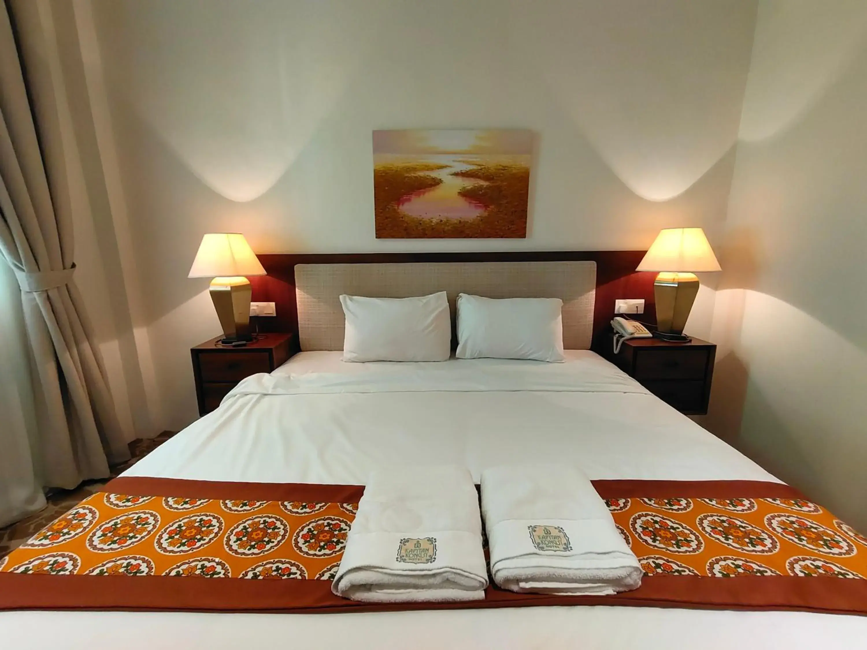 Bed in Kapitan Kongsi Boutique Hotel