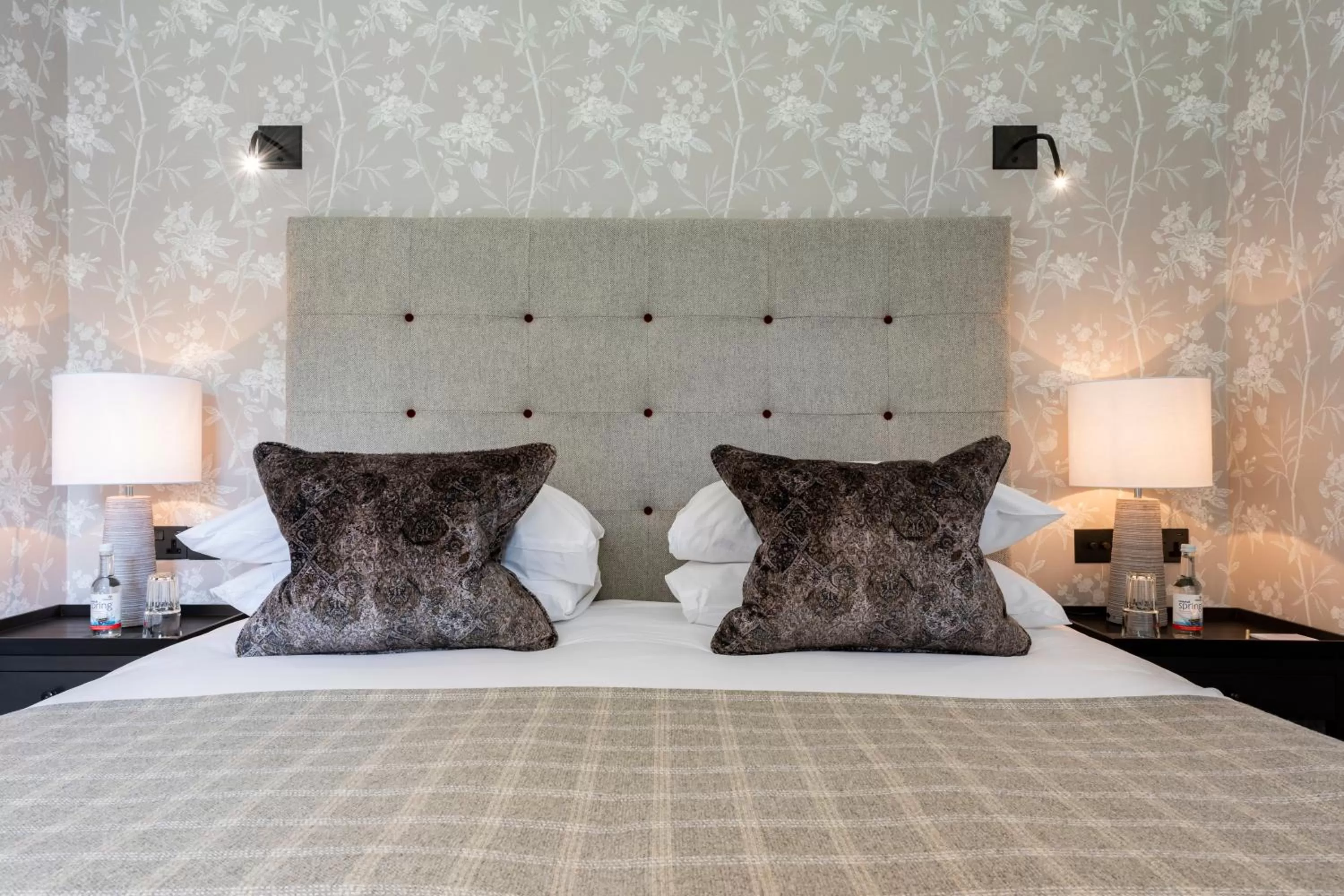 Bed in Carbis Bay and Spa Hotel