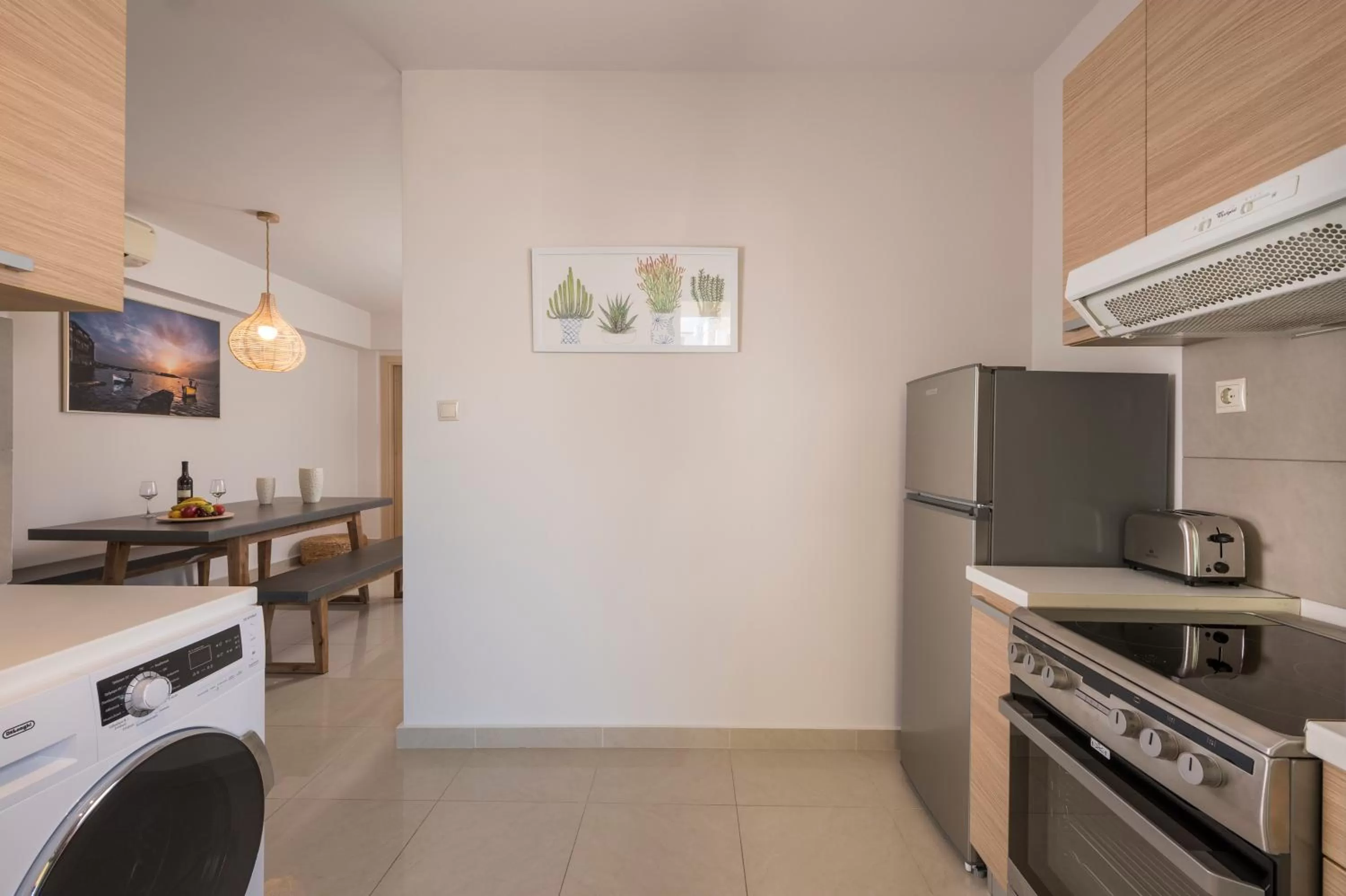 Kitchen or kitchenette in Trianon Luxury Apartments & Suites