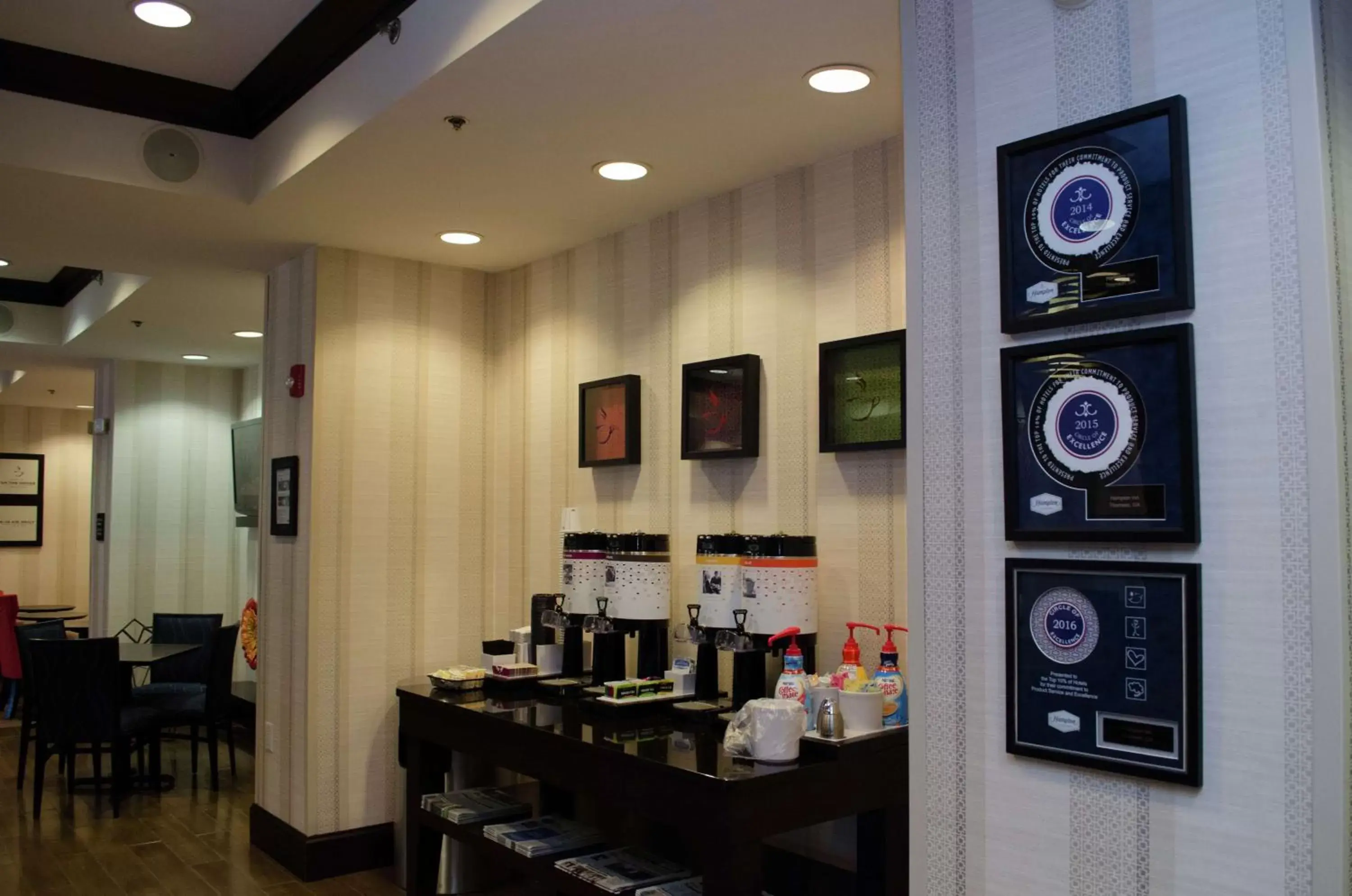 Lobby or reception in Hampton Inn Thomson Lobby or reception in Hampton Inn Thomson