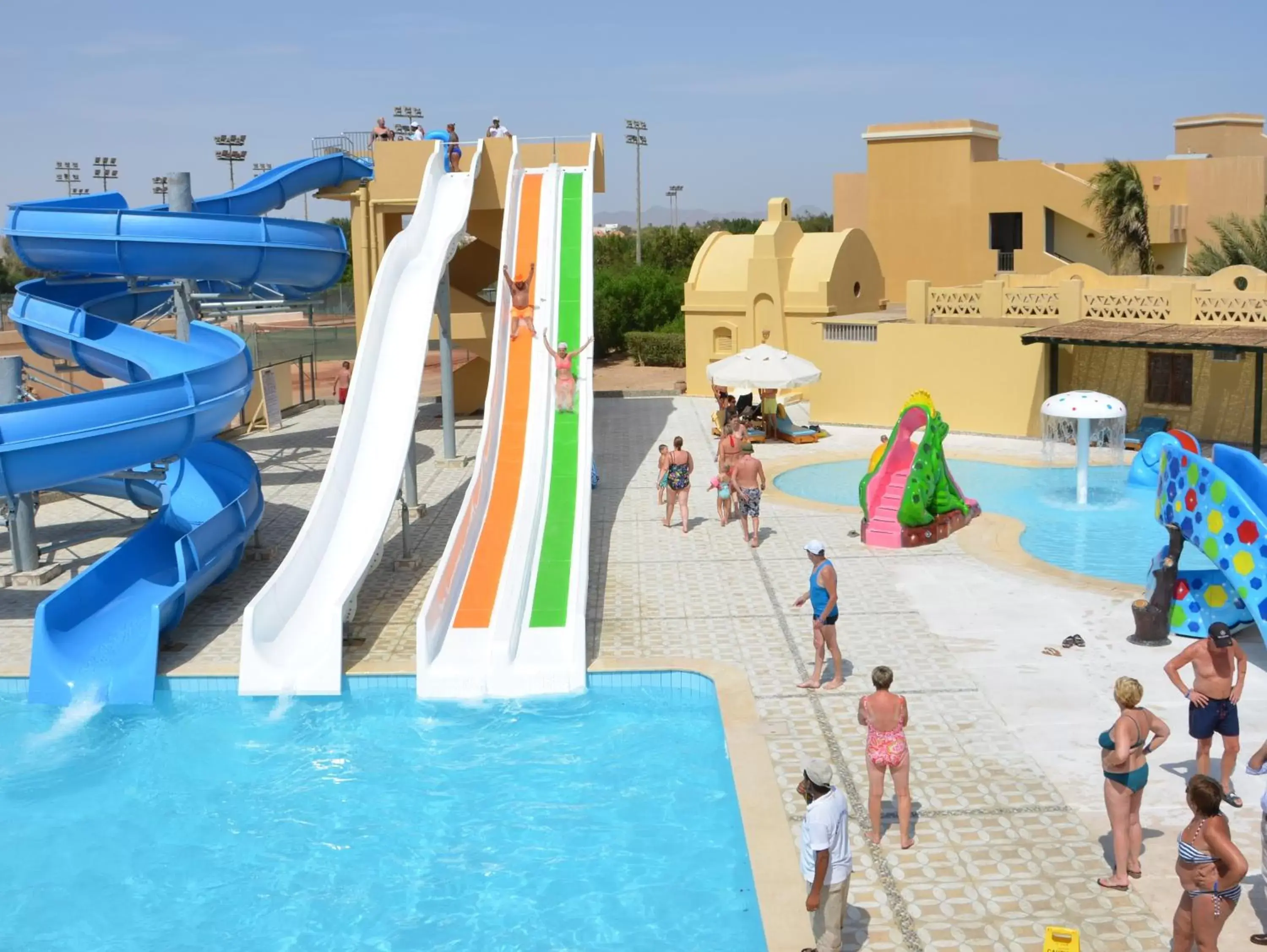 Aqua park, Water Park in The Three Corners Rihana Resort El Gouna