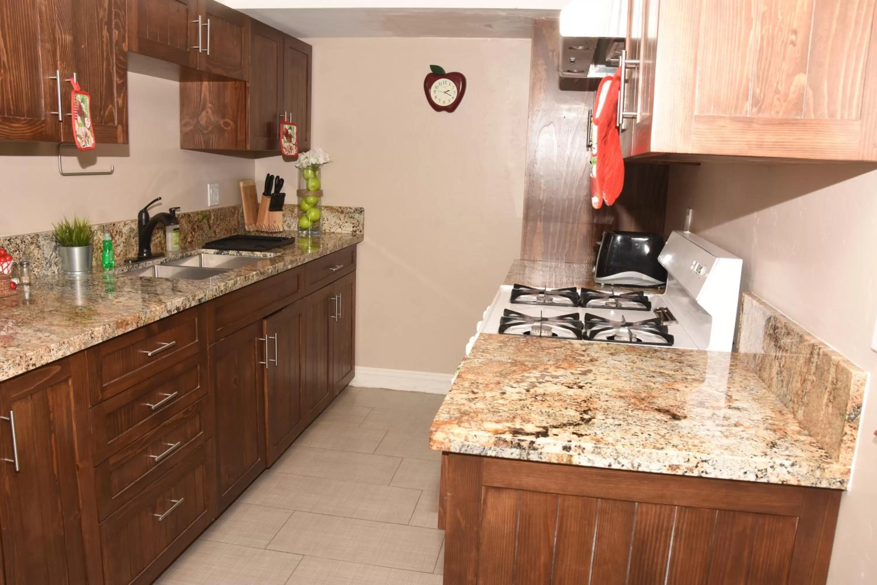 Kitchen or kitchenette in Apple Tree Inn