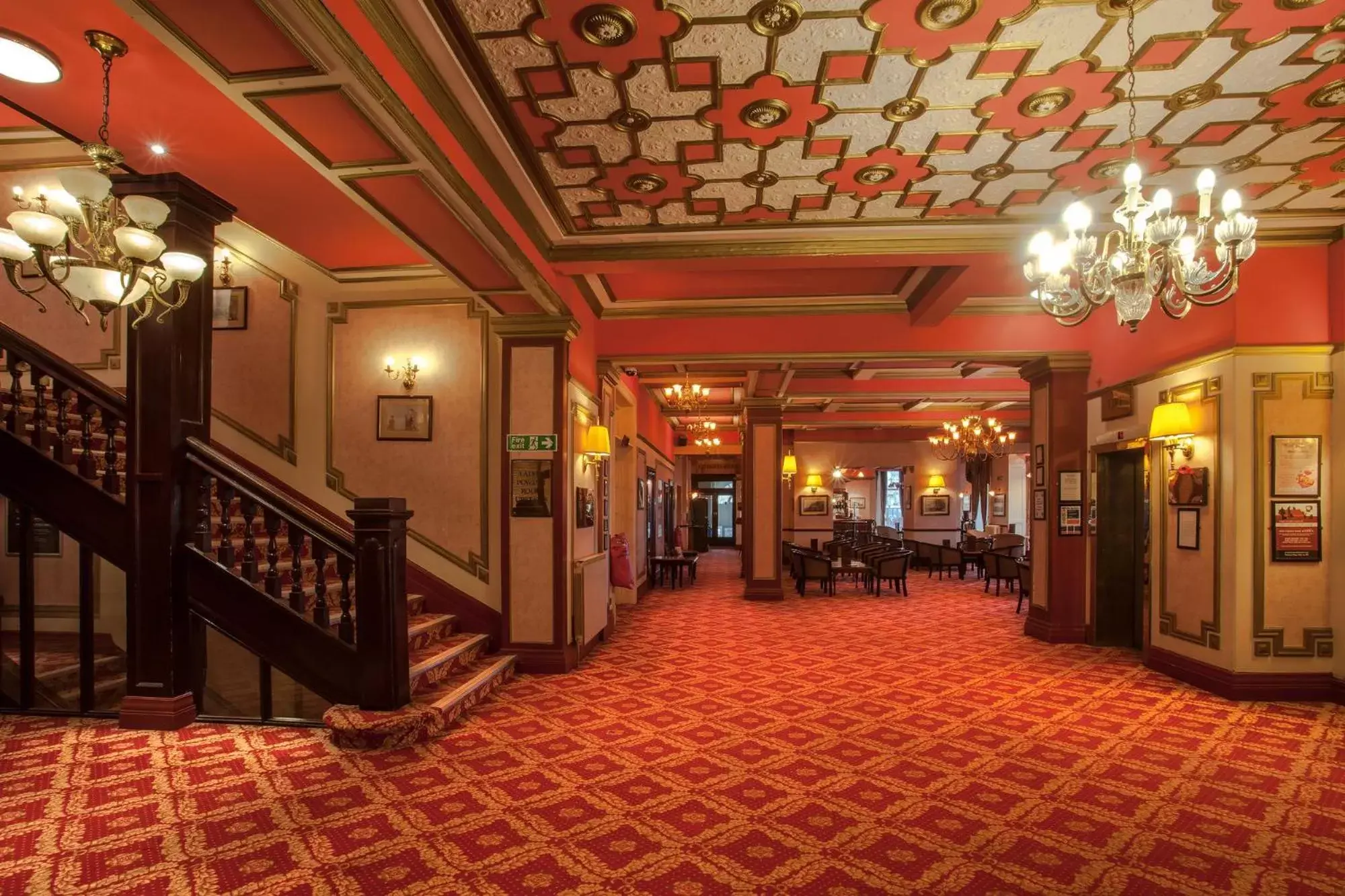 Lobby or reception, Lobby/Reception in The Savoy Hotel