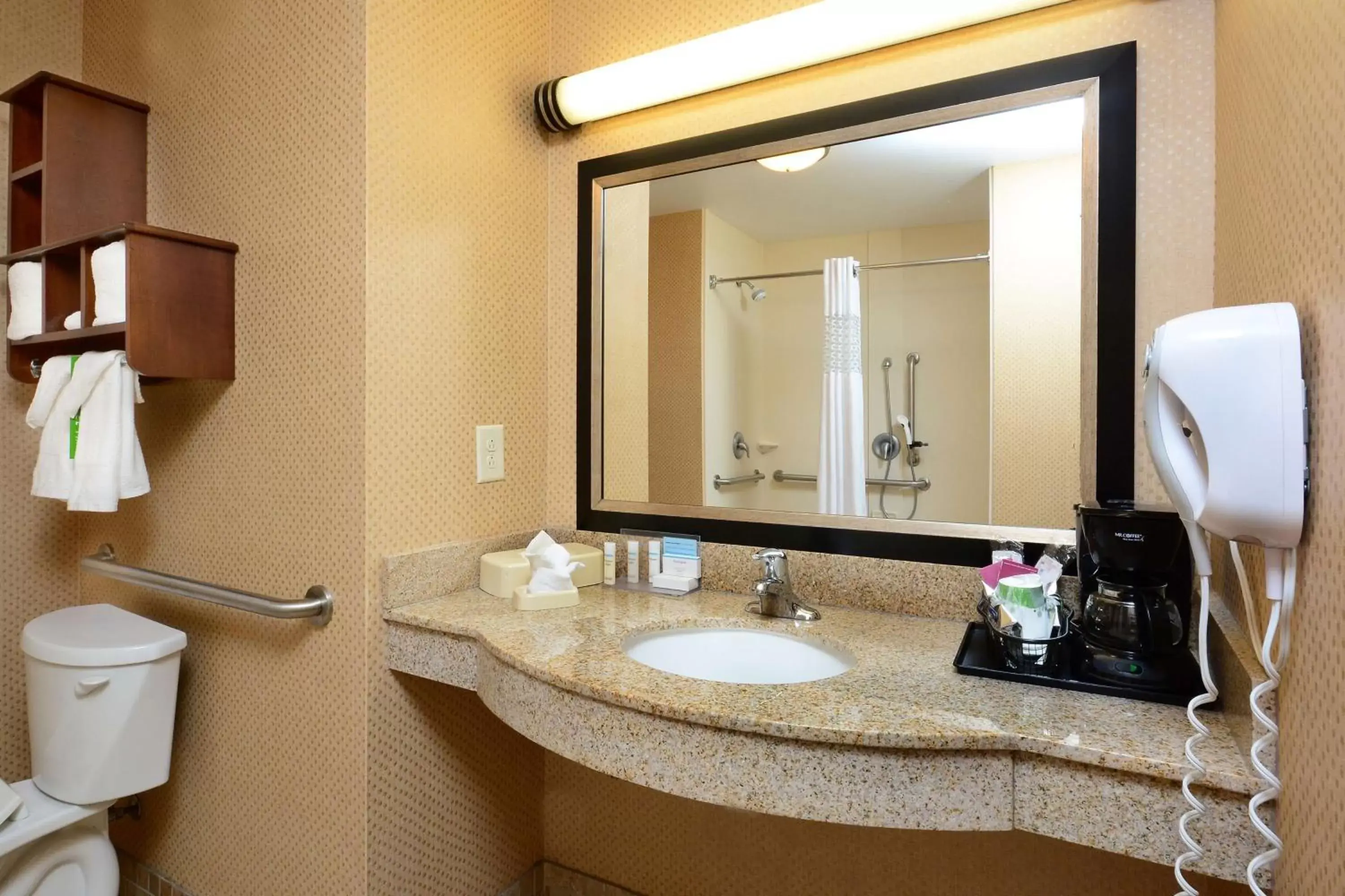 Bathroom in Hampton Inn & Suites Durham North I-85