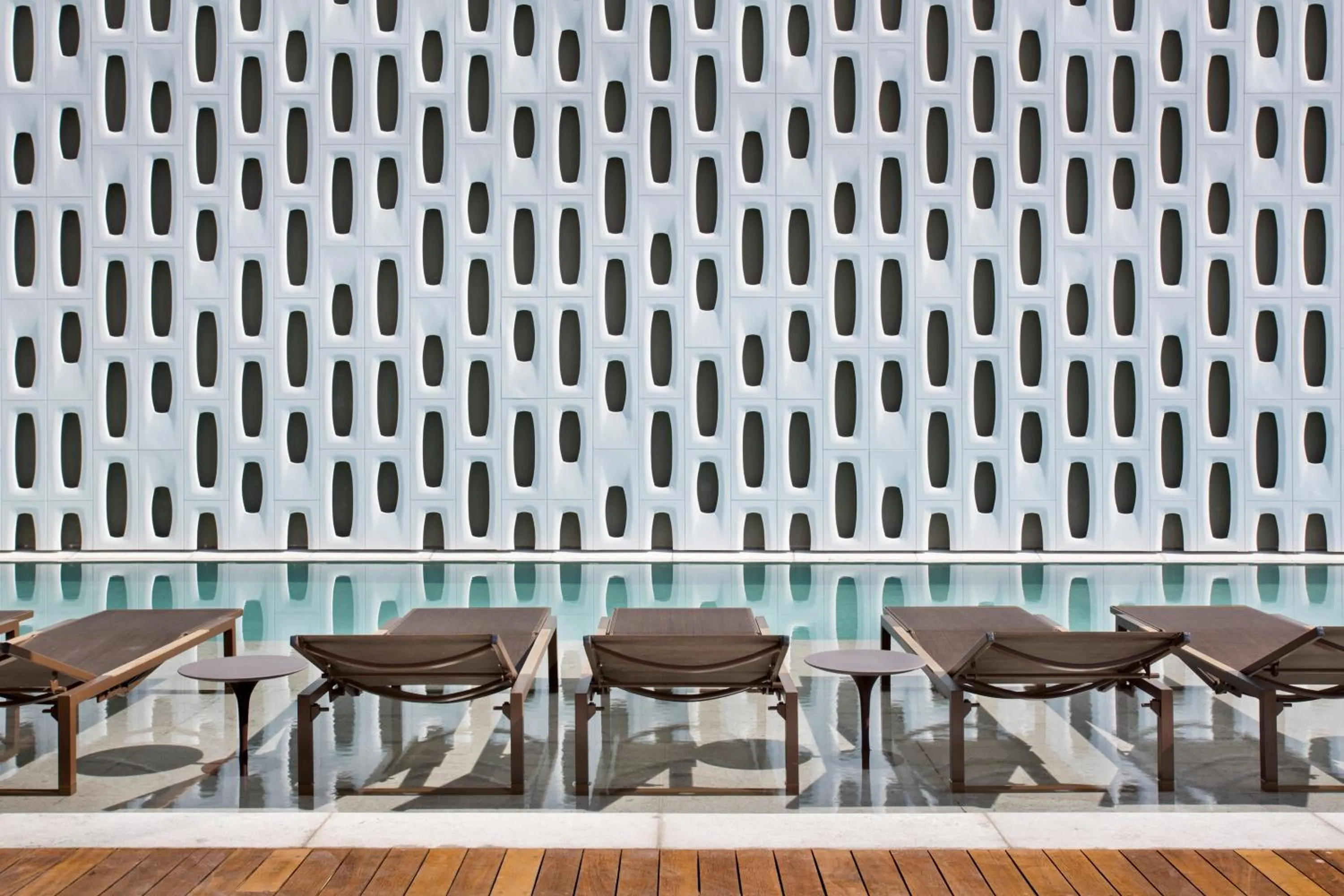 Pool view in Emiliano Rio