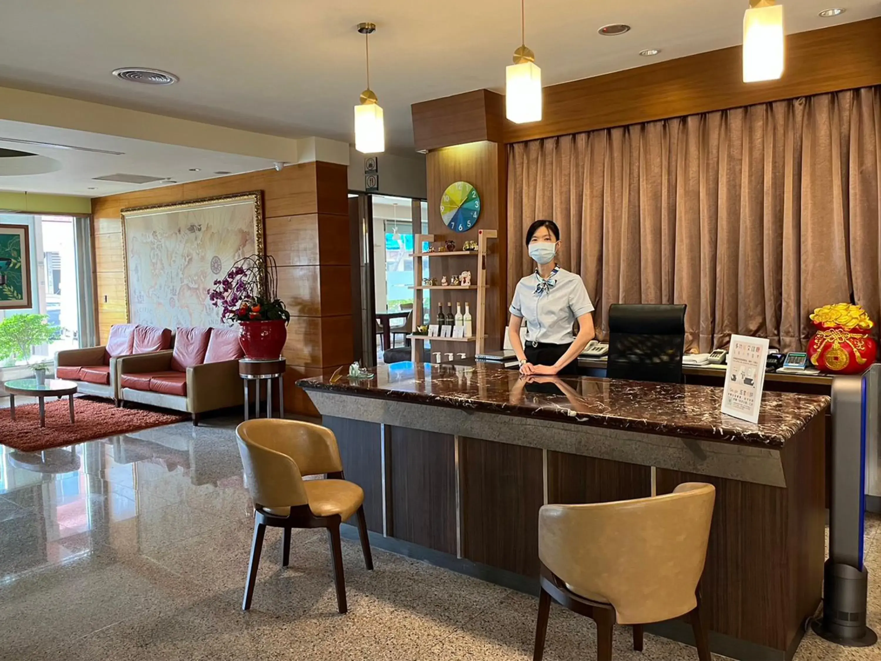 Lobby or reception in Guey Lin Hotel