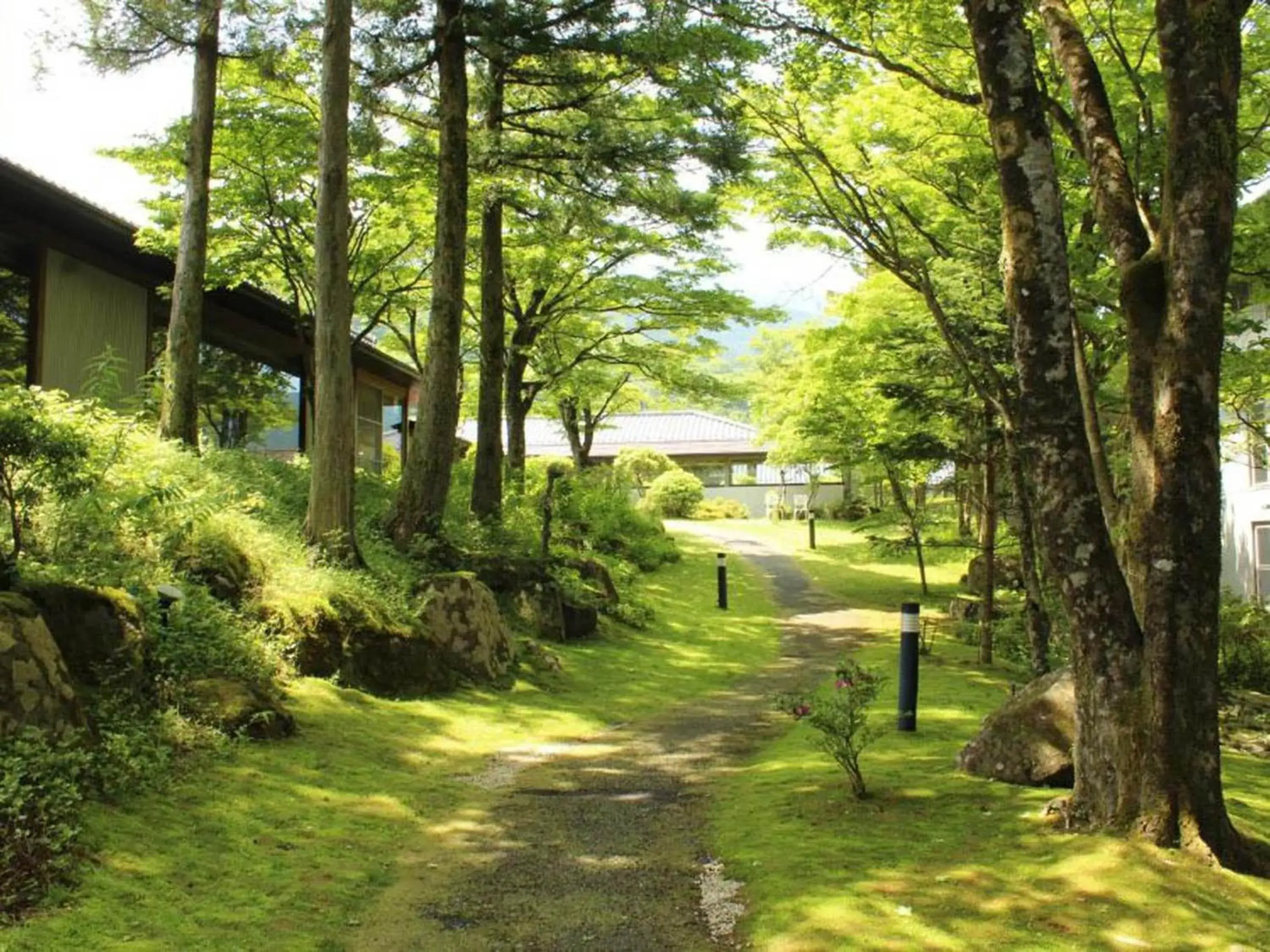 Property building, Garden in Hakone Yunohana Prince Hotel