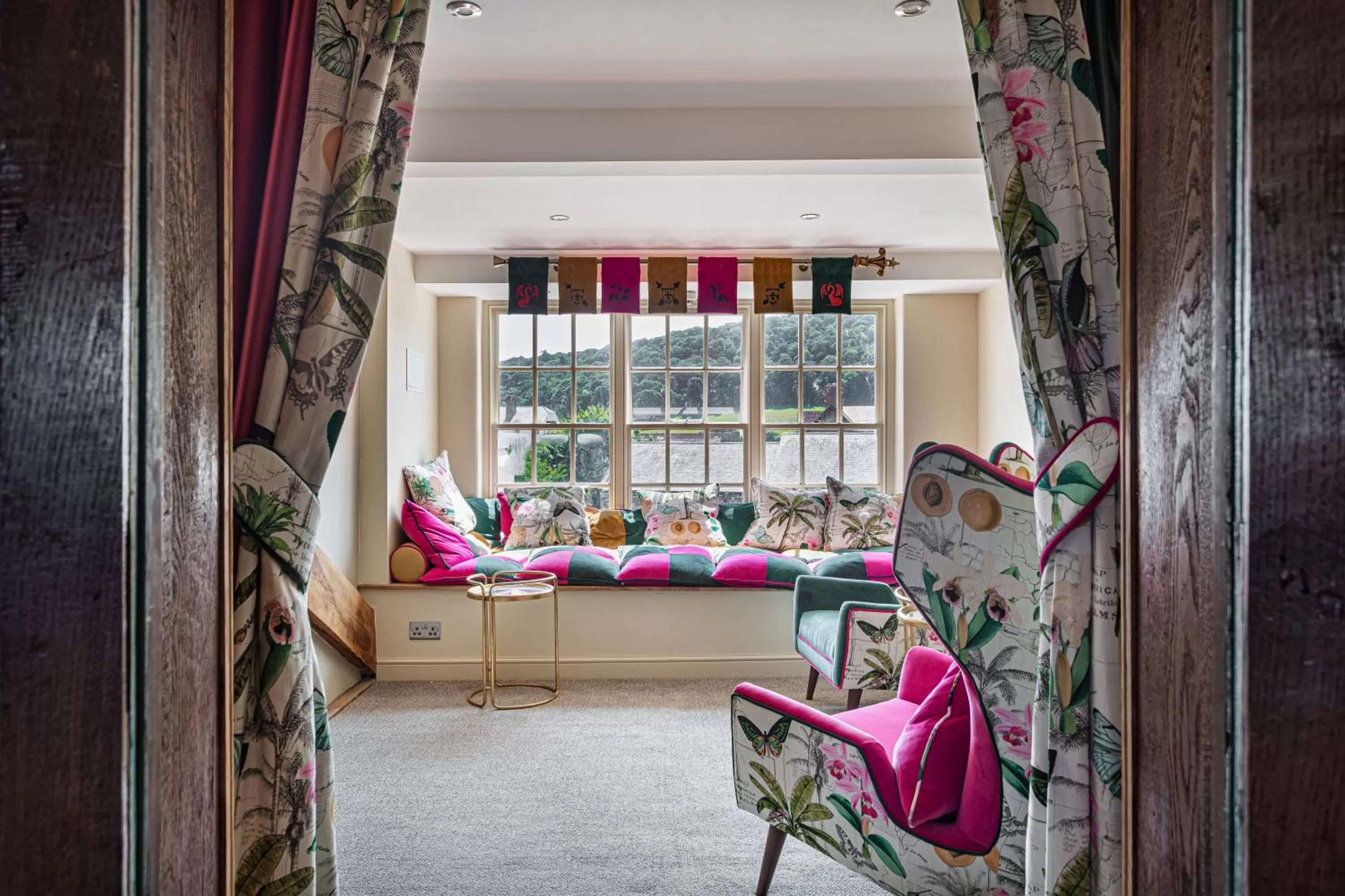 Seating area in The Castle Hotel, Conwy, North Wales - The Coaching Inn Group