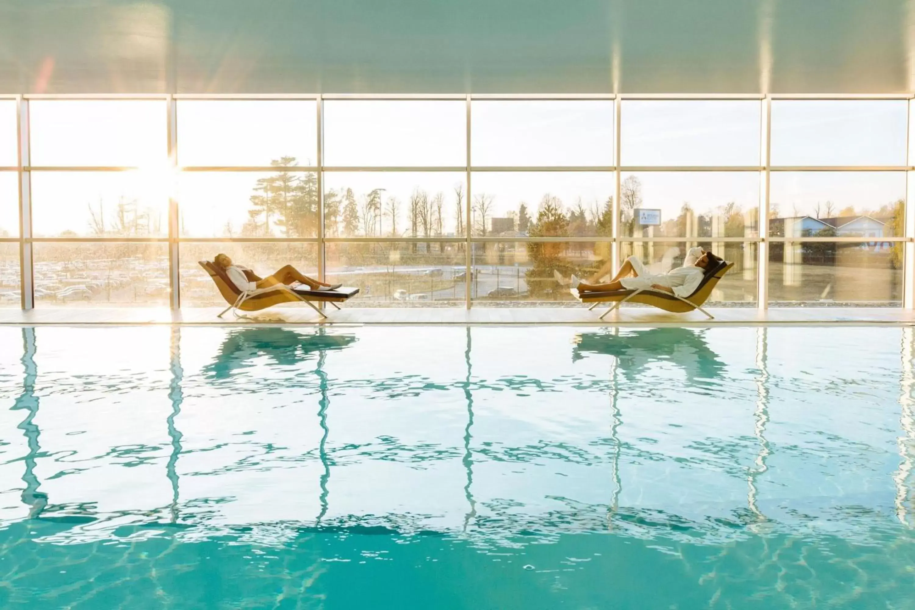 Spa and wellness centre/facilities, Swimming Pool in Sheraton Milan Malpensa Airport Hotel & Conference Centre