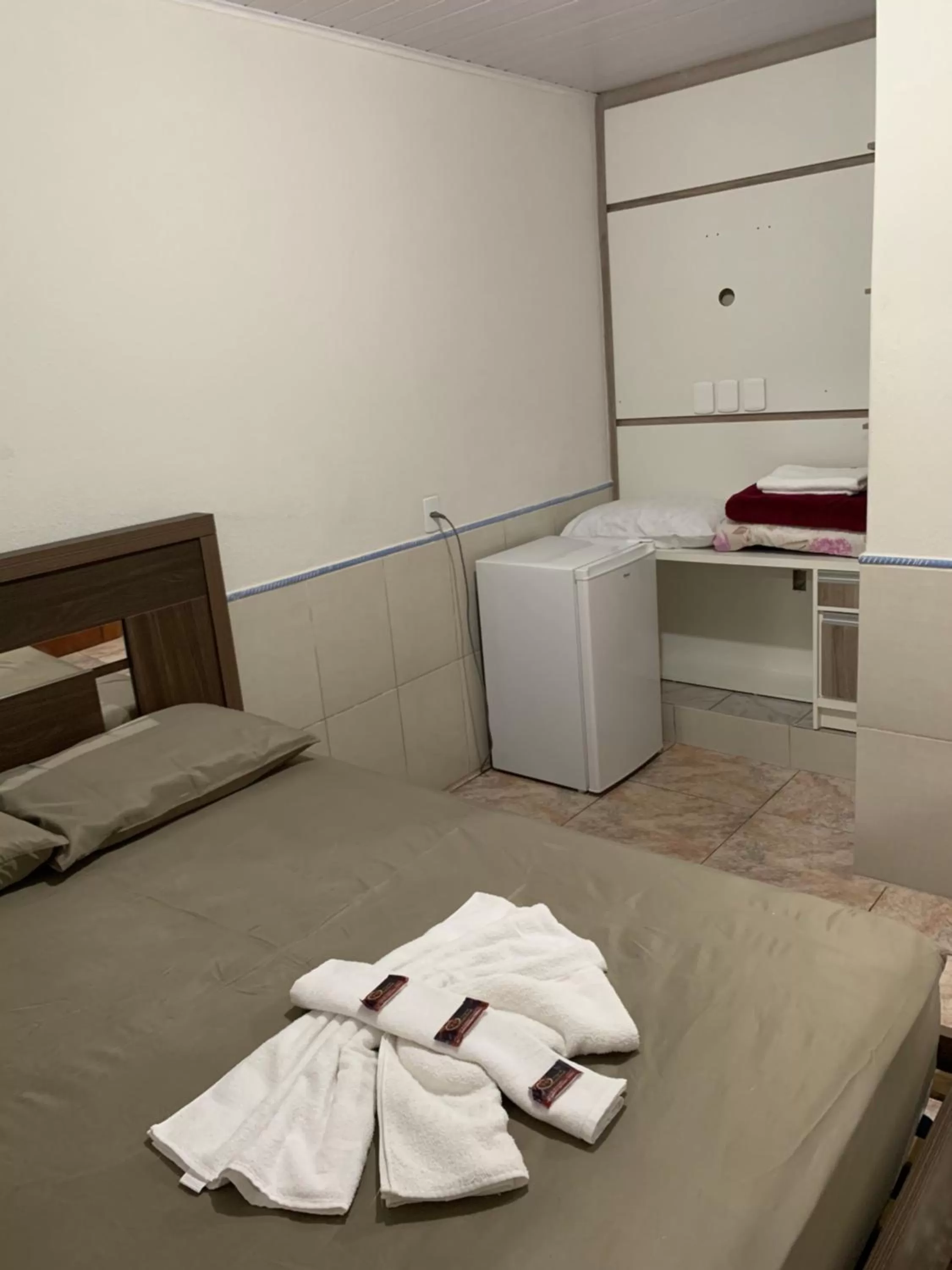 Bed in Pousada Tio Tonho