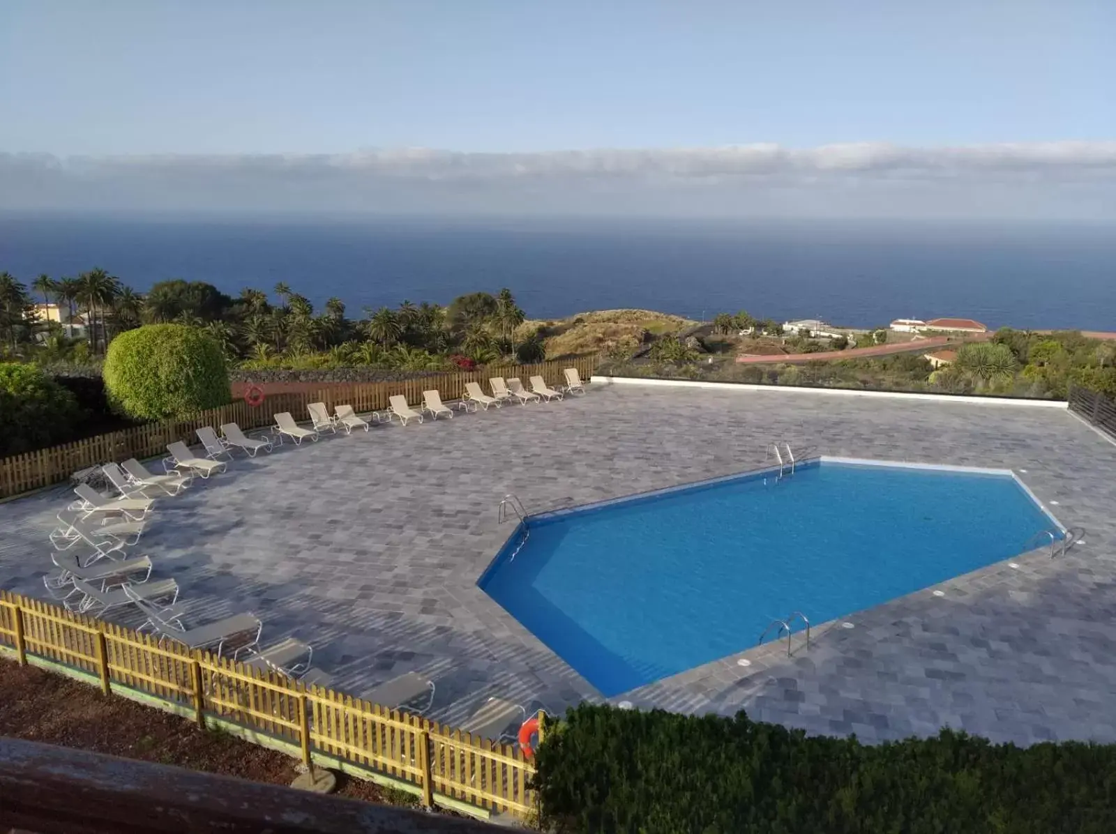 Swimming pool, Pool View in Parador de La Palma
