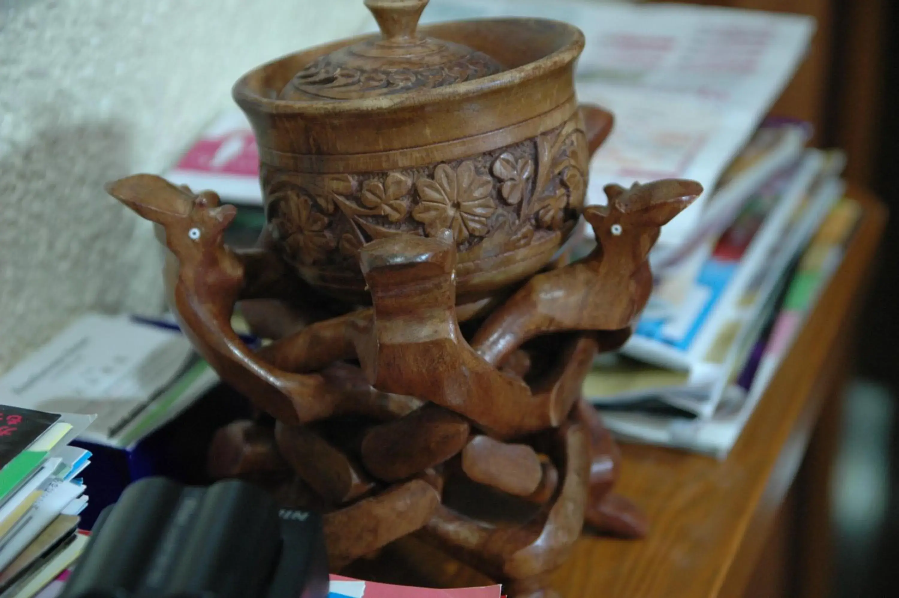 Decorative detail, Food in Oyama Guest House Kyoto