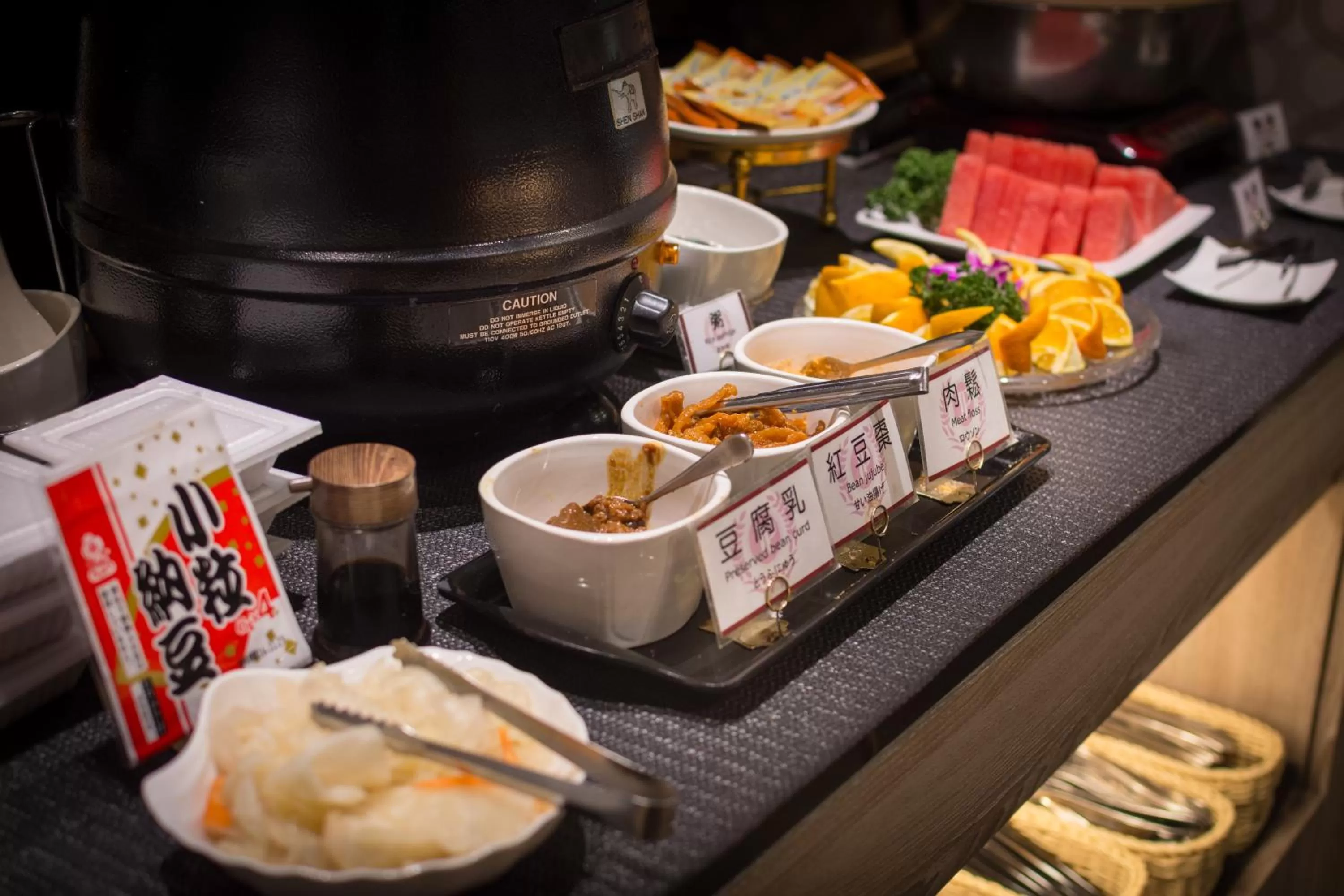 Food and drinks in Formosa Corridor Hotel