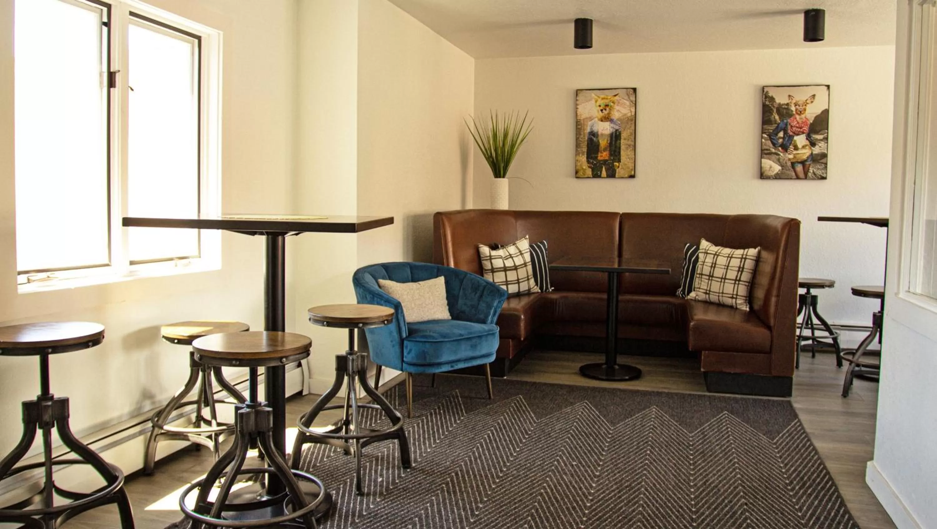 Lobby or reception in The Bristol Hotel