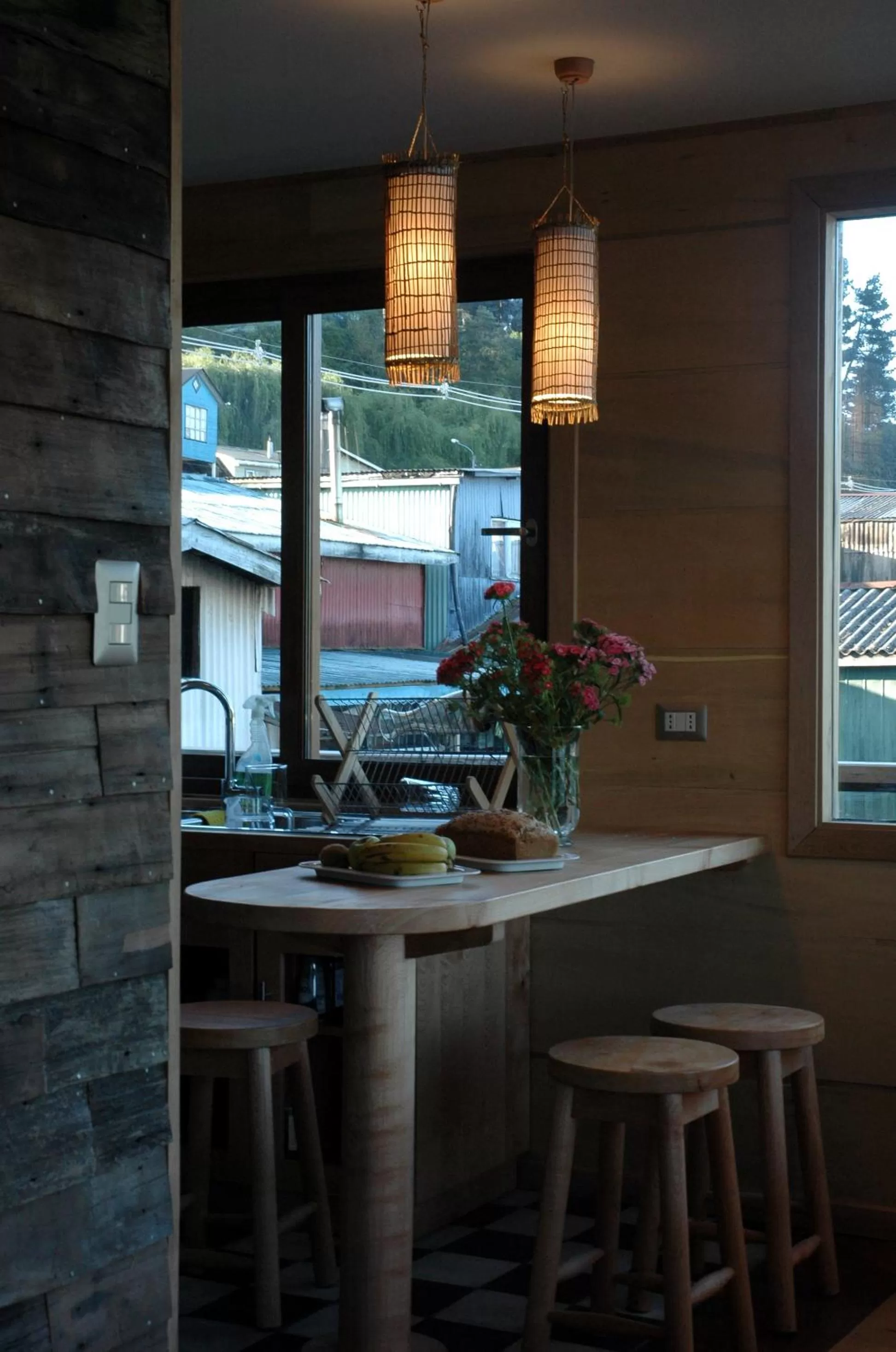 Kitchen or kitchenette in Palafito 1326 Hotel Boutique Chiloé