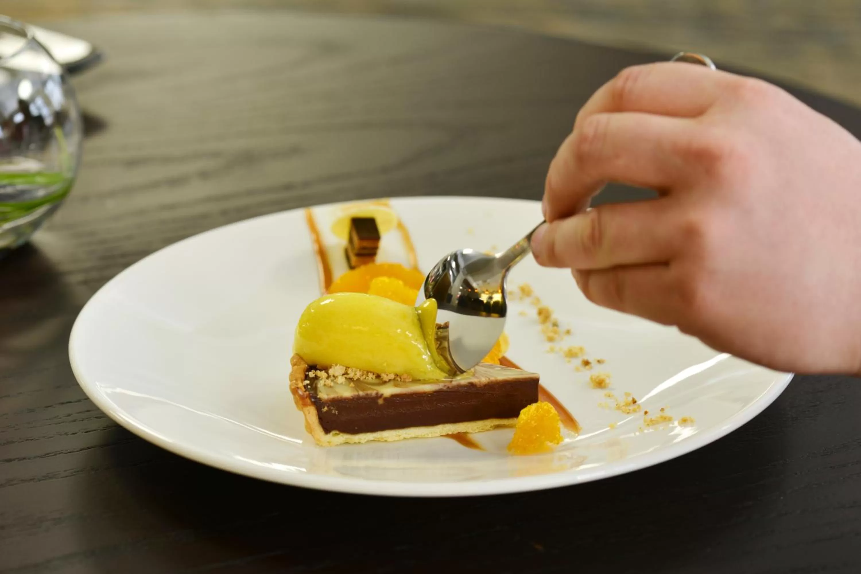 Food close-up in Distinction Dunedin Hotel