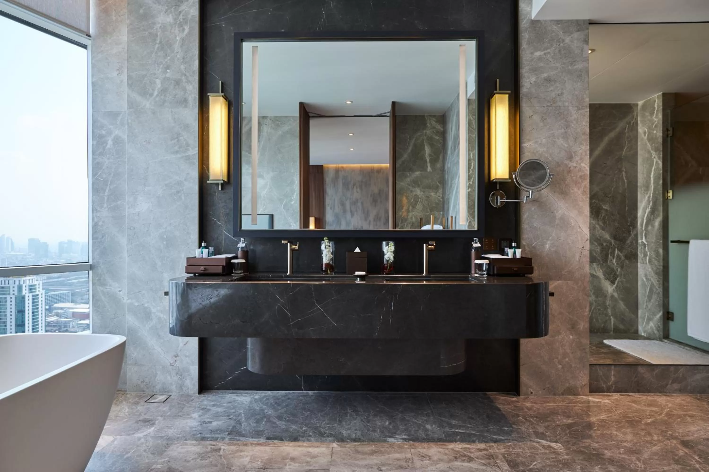 Bathroom in Centara Grand At CentralWorld