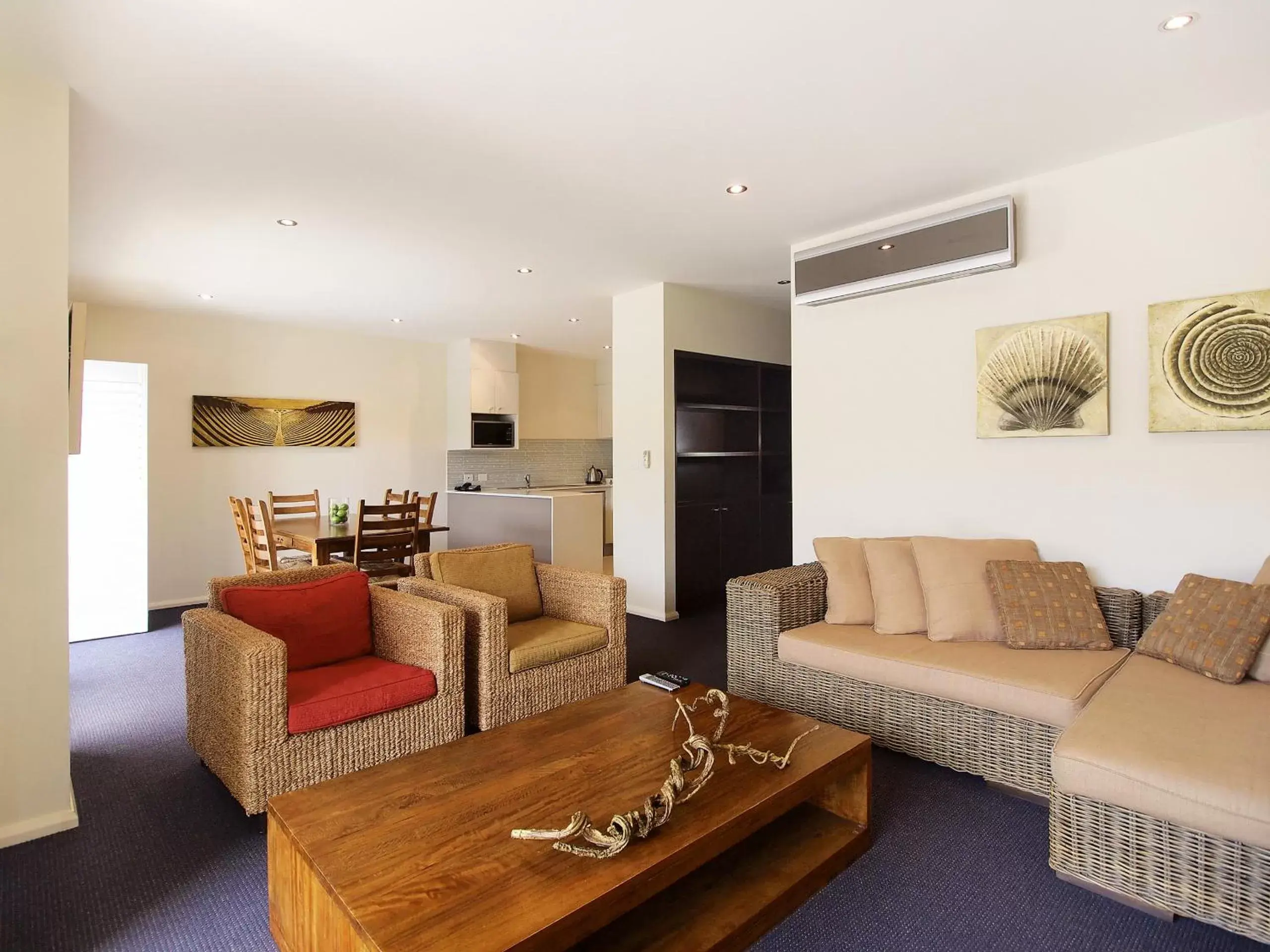 Living room, Seating Area in Oaks Port Stephens Pacific Blue Resort
