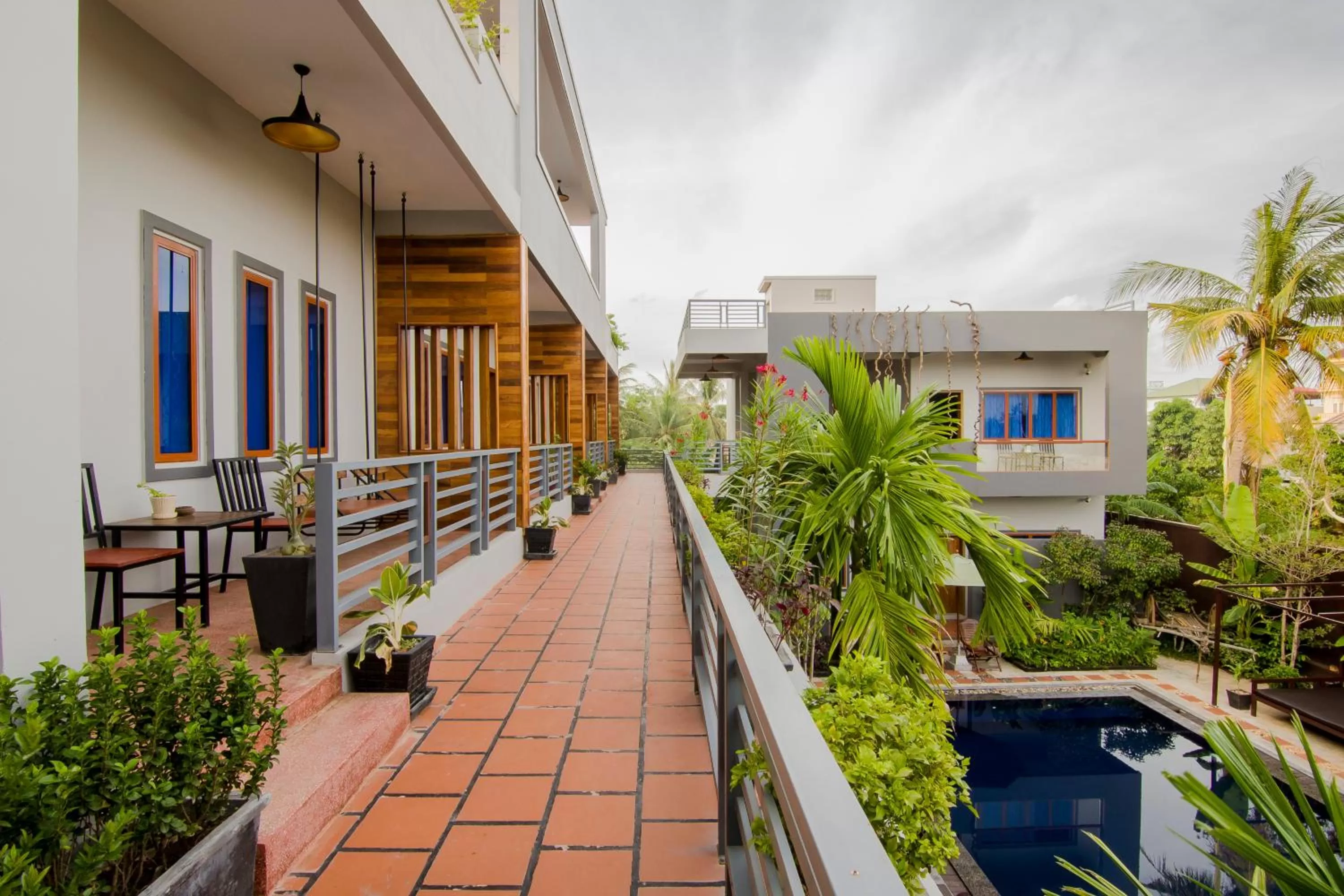 Garden view, Patio/Outdoor Area in Indra Porak Residence Hotel