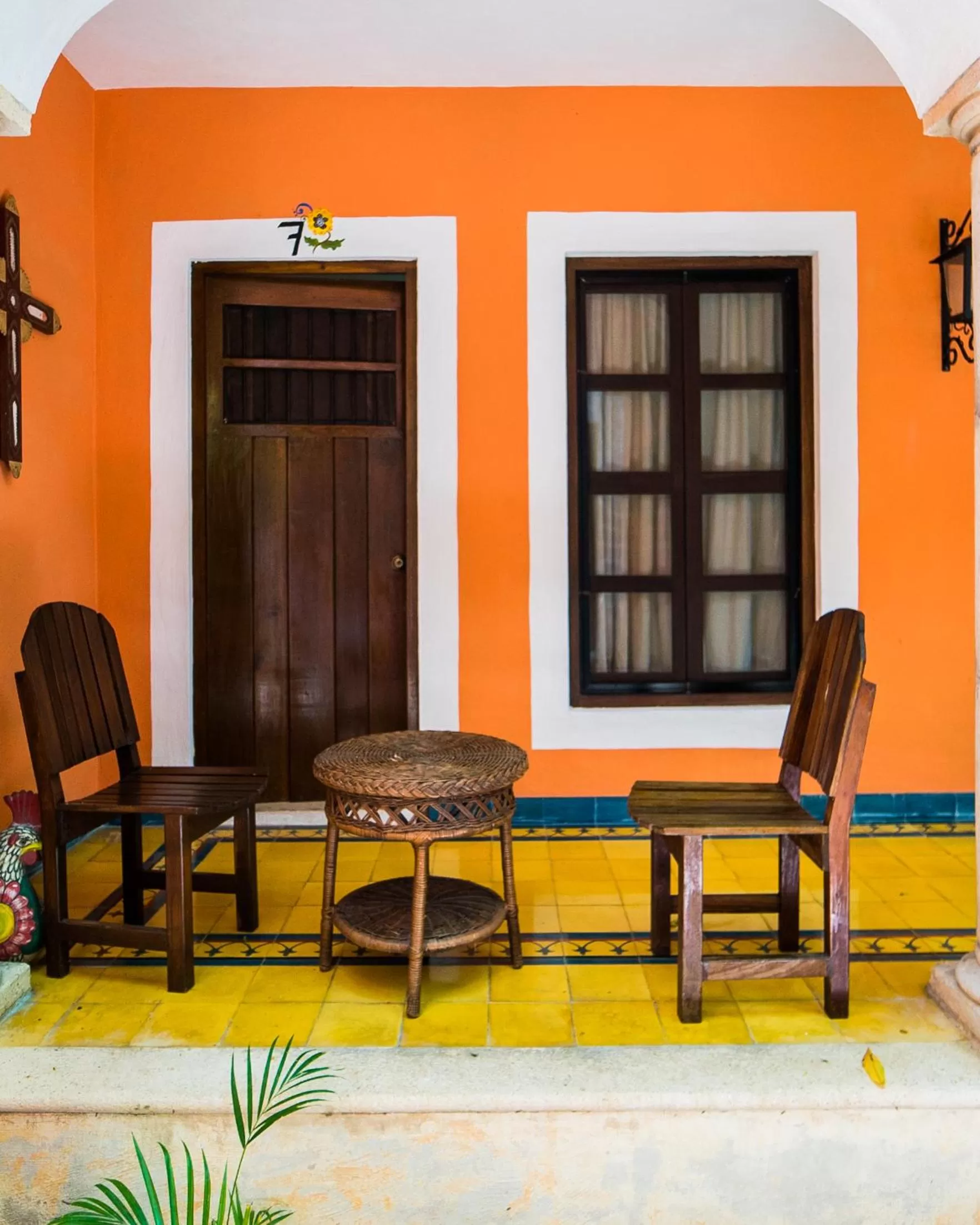 Garden in Hotel Casa de las Flores