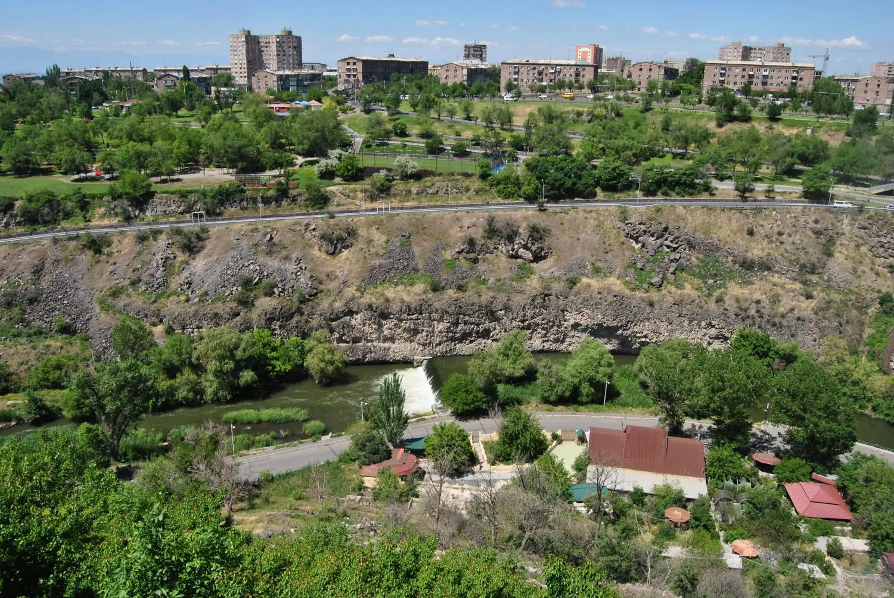 Natural landscape, Bird's-eye View in Olympia Garden Hotel