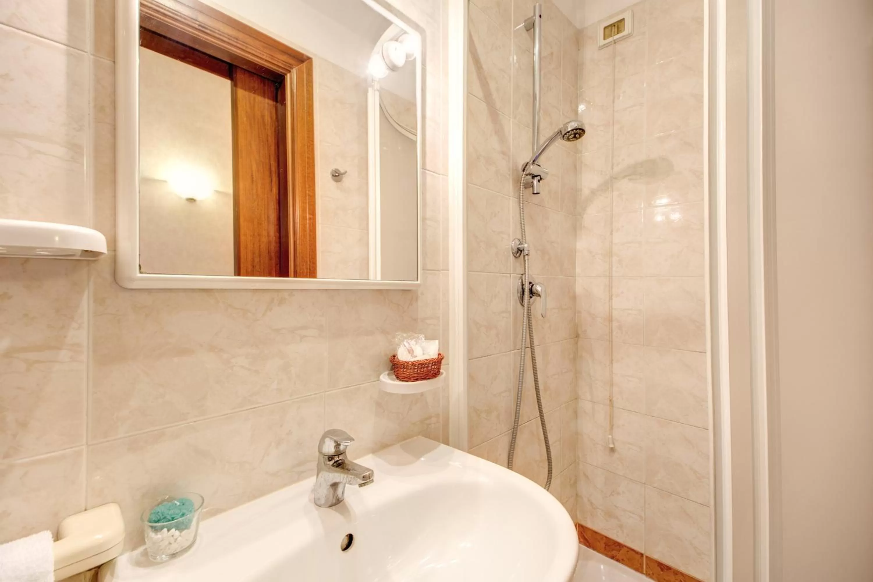 Bathroom in Hotel St. Moritz