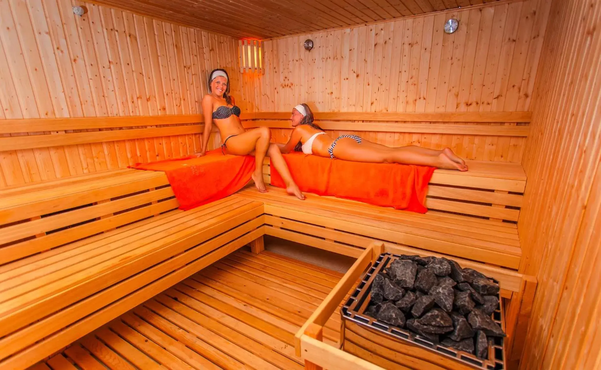 Sauna in Jasmine Palace Resort