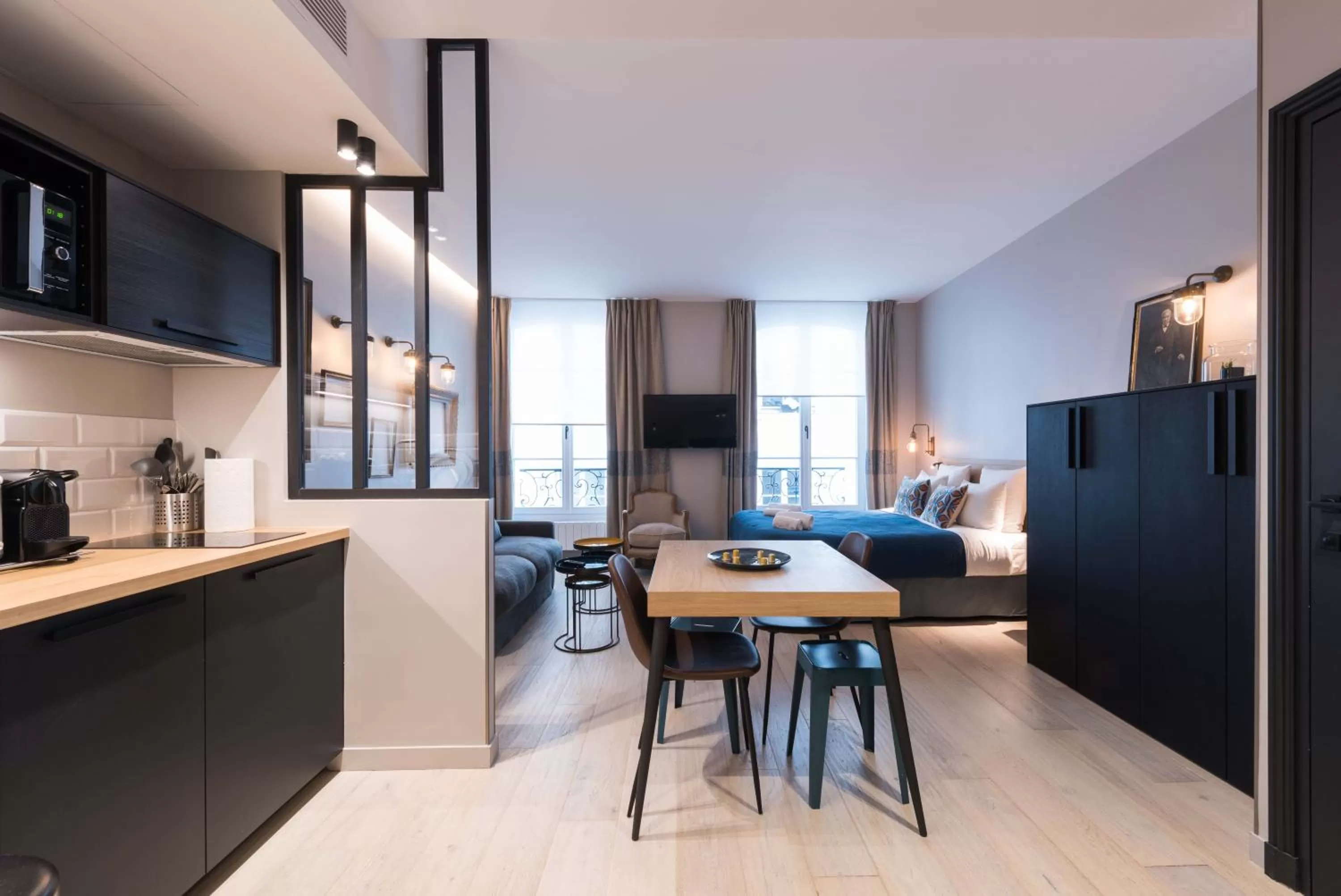 Living room in Résidence du Louvre