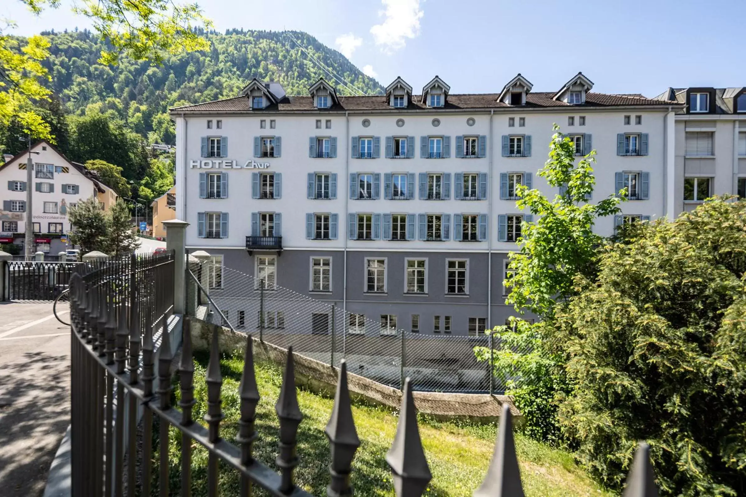 View (from property/room), Property Building in HotelChur.ch