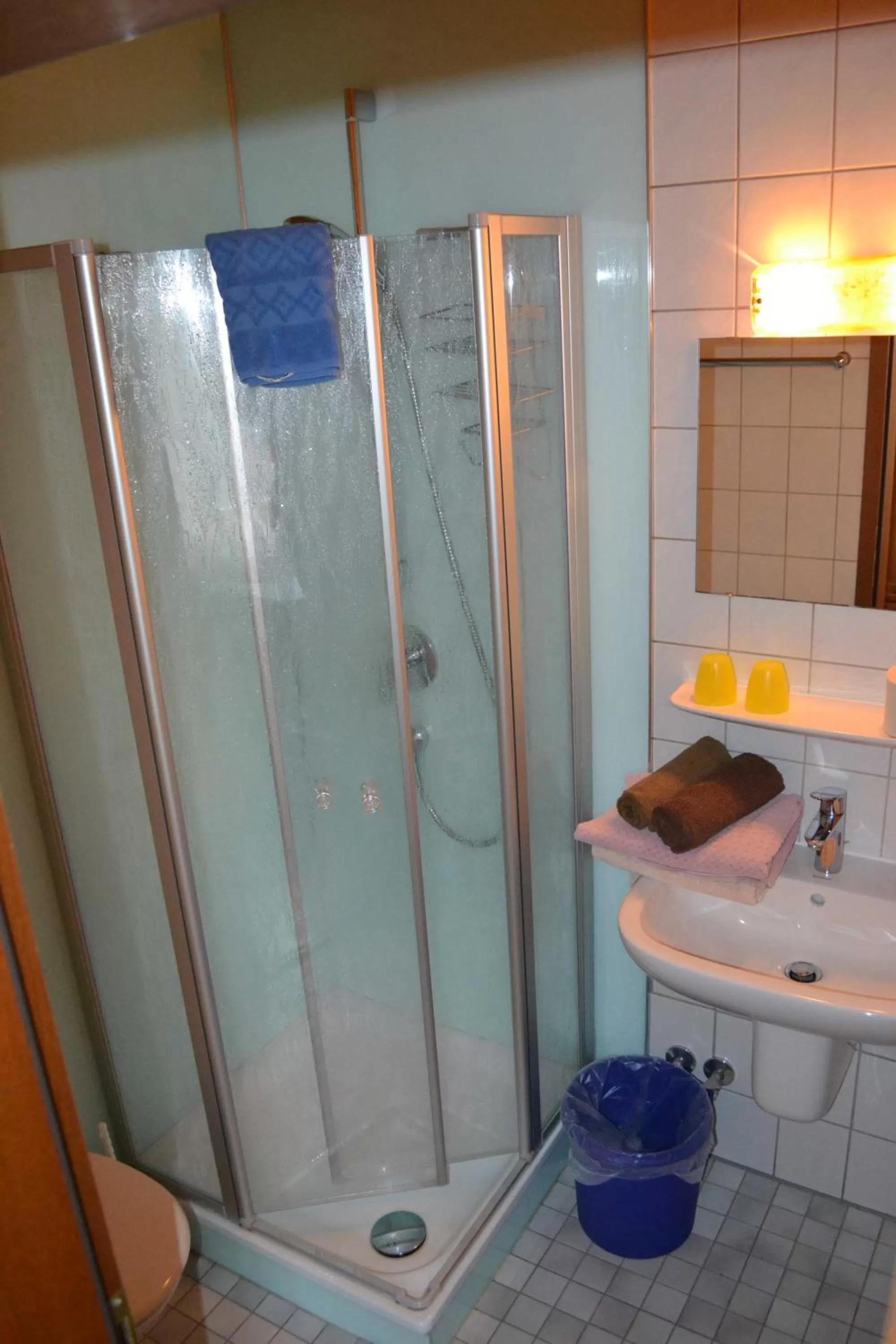 Bathroom in Gaestehaus Tagescafe Eckenfels