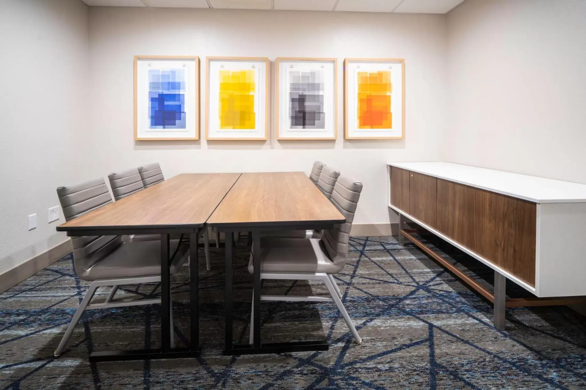 Meeting/conference room in Holiday Inn Express and Suites Atlanta-Johns Creek, an IHG Hotel