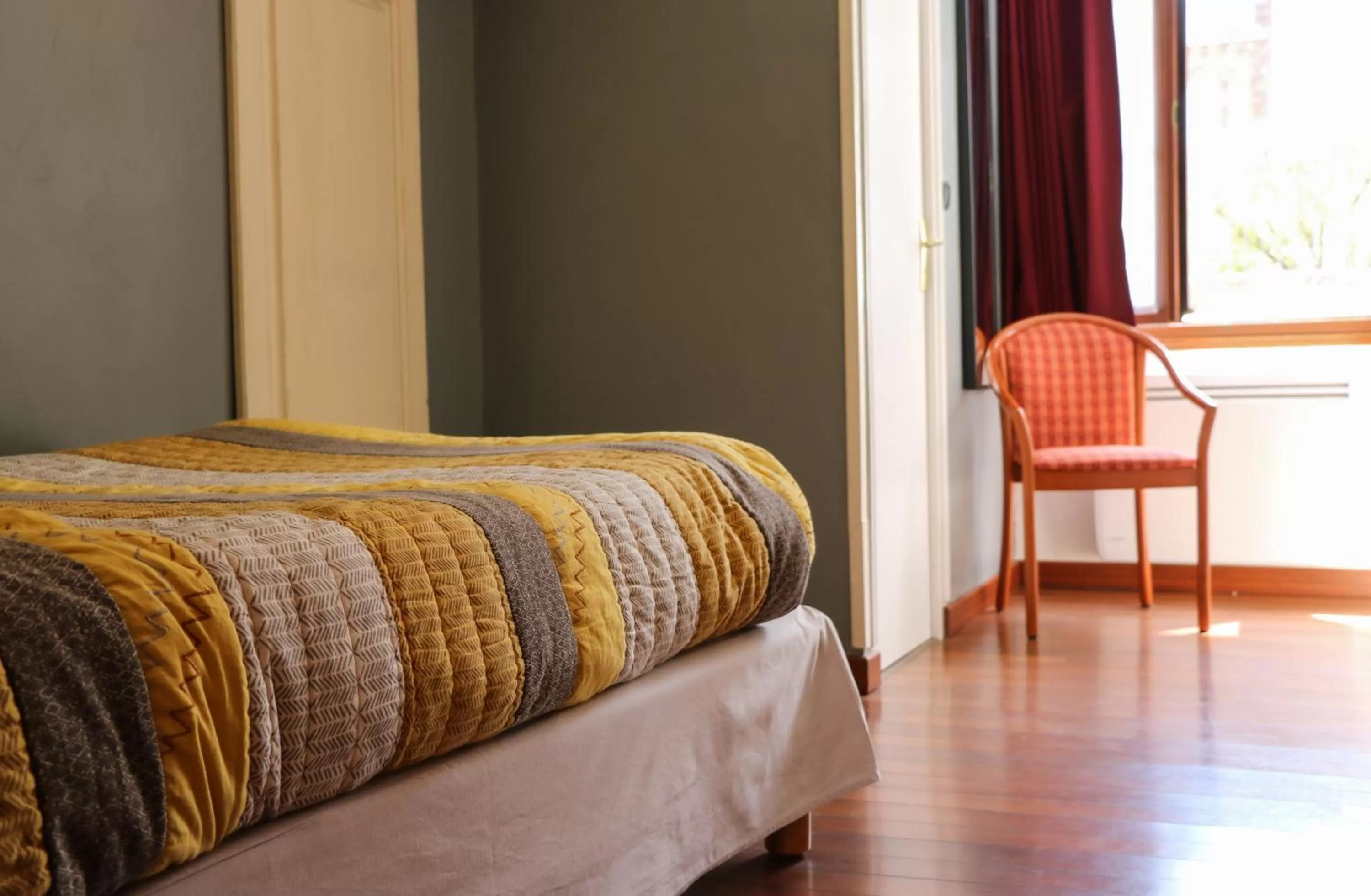 Bed in Auberge de la Vieille Ferme
