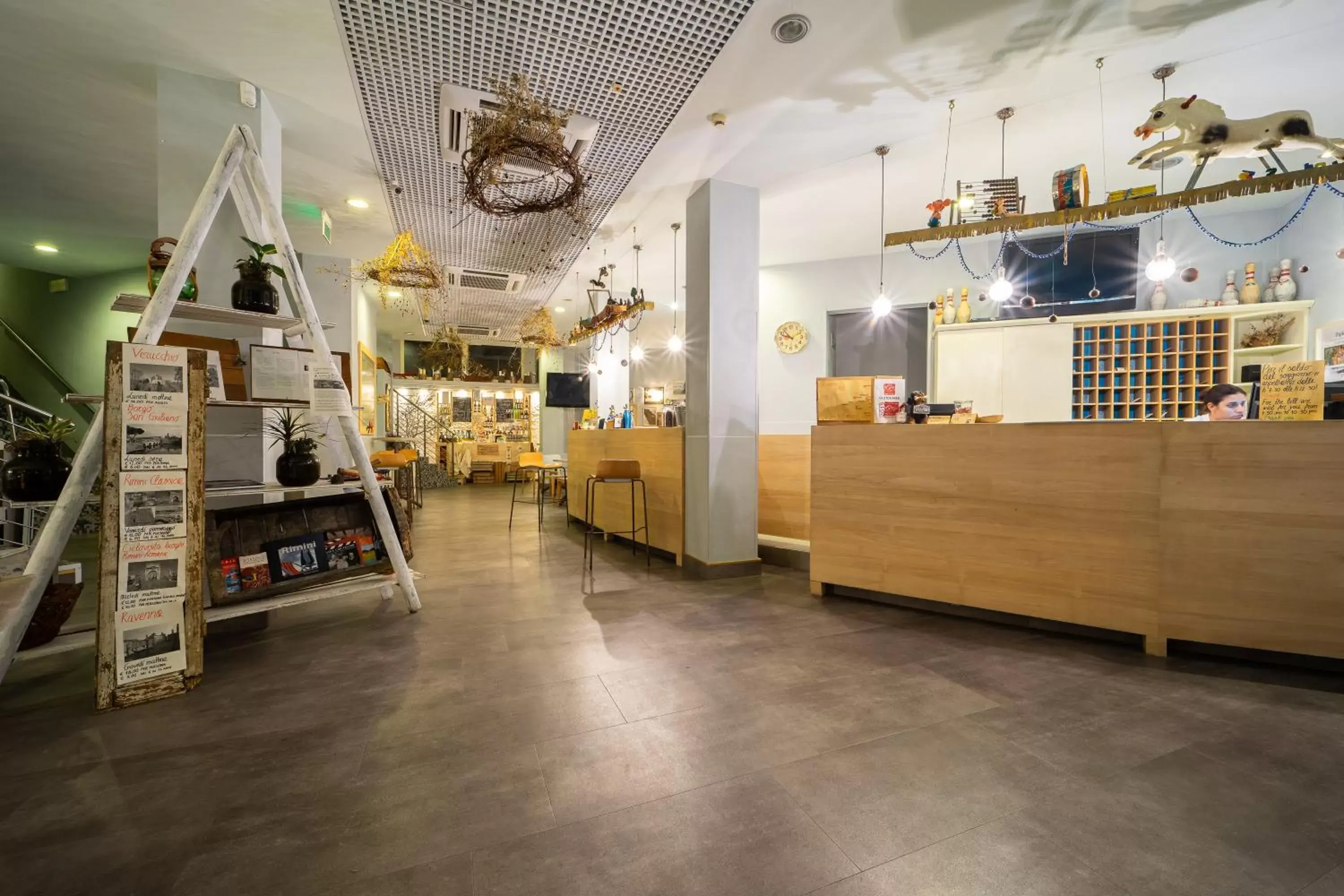 Lobby or reception in Hotel Corallo Rimini Lobby or reception in Hotel Corallo Rimini