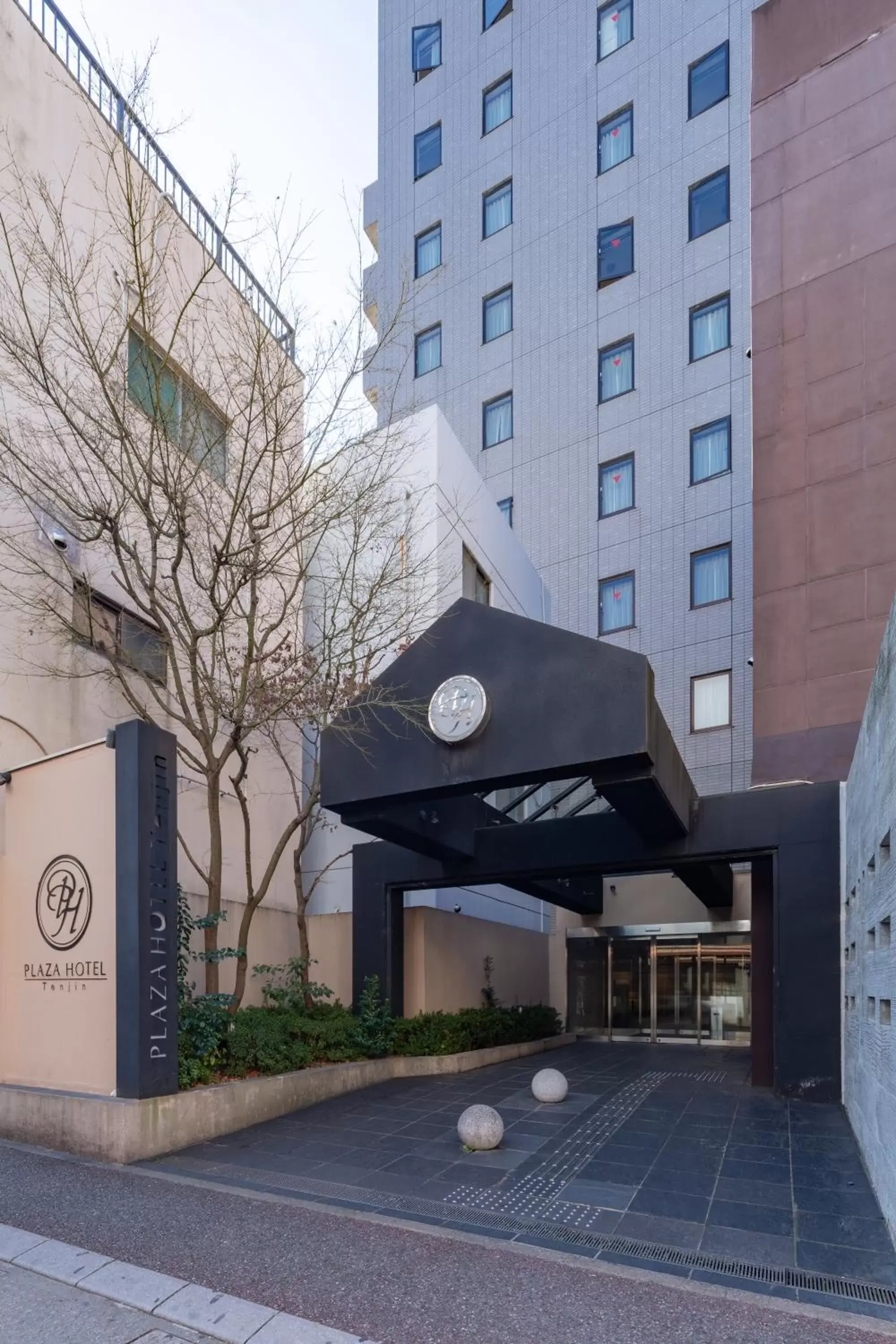 Facade/entrance, Property Building in Plaza Hotel Tenjin