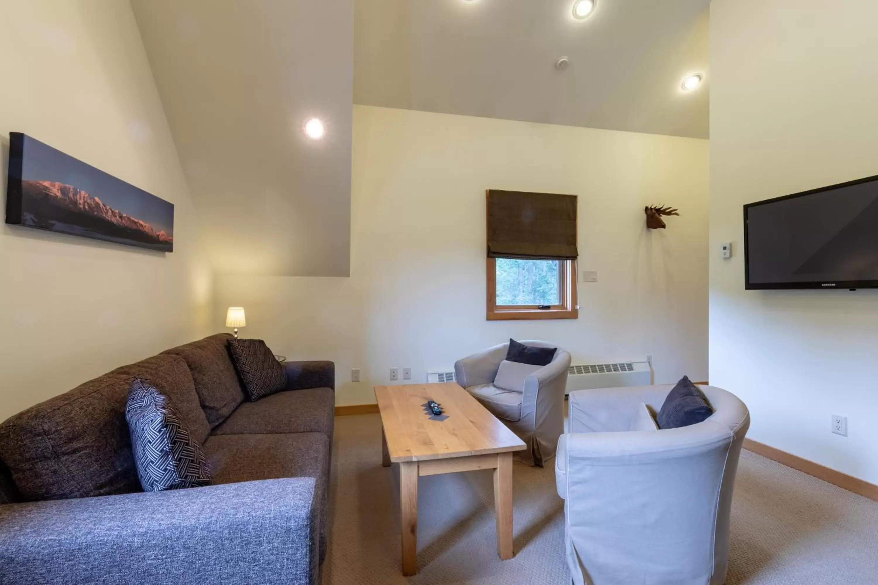 Living room, Seating Area in Canyon Ridge Lodge