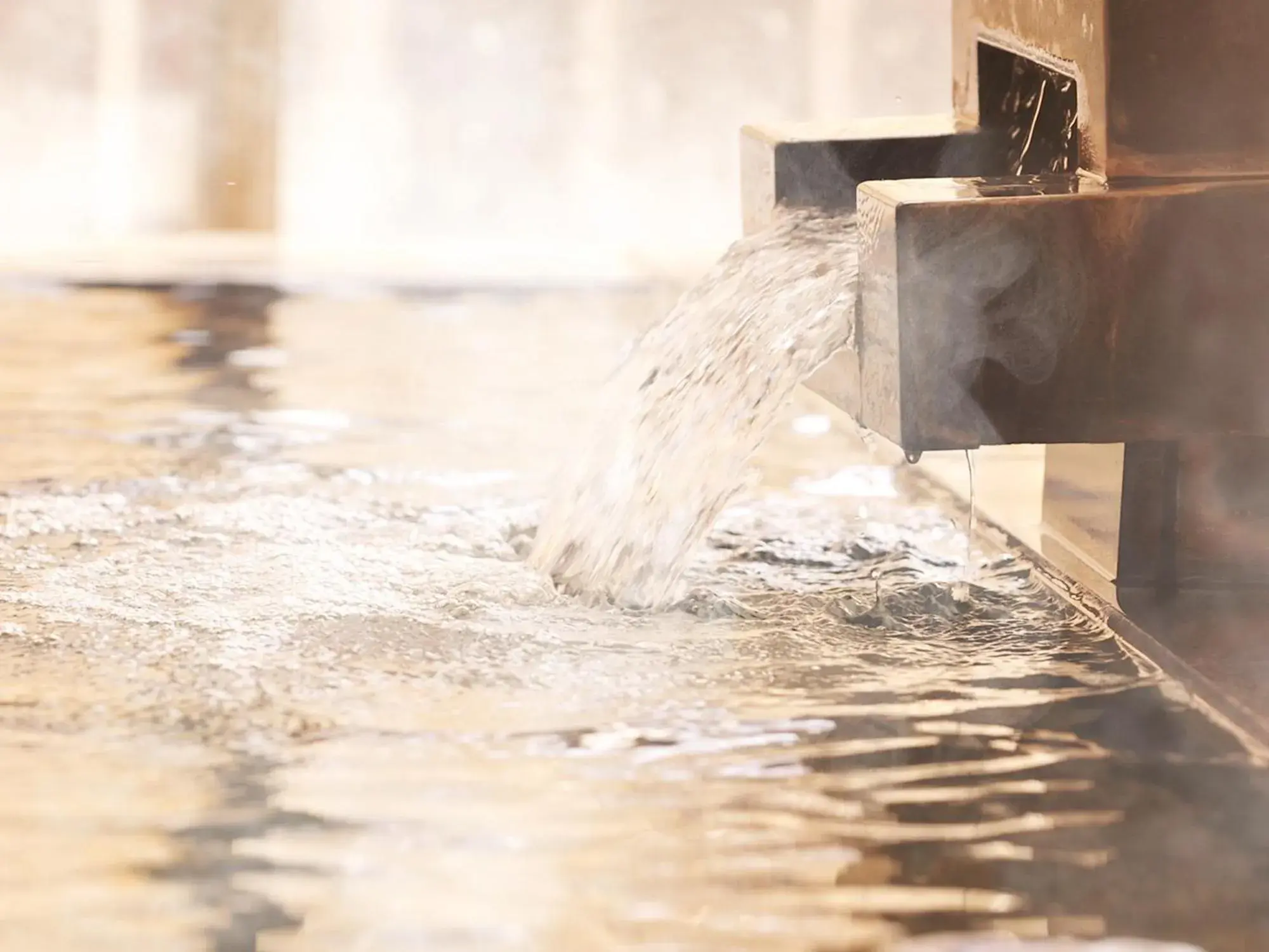 Hot Spring Bath in Hotel Shikanoyu