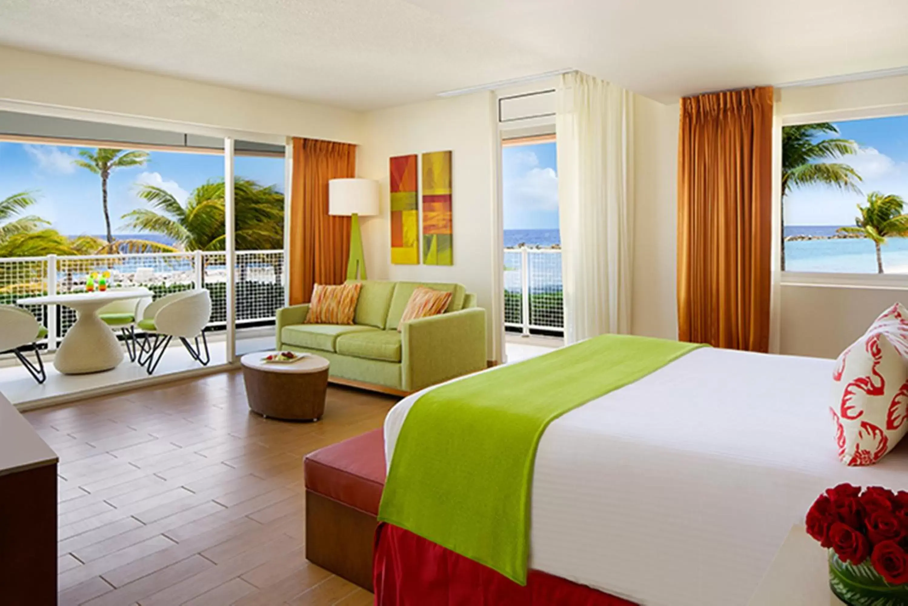 Bedroom, Sea View in Sunscape Curacao Resort Spa & Casino