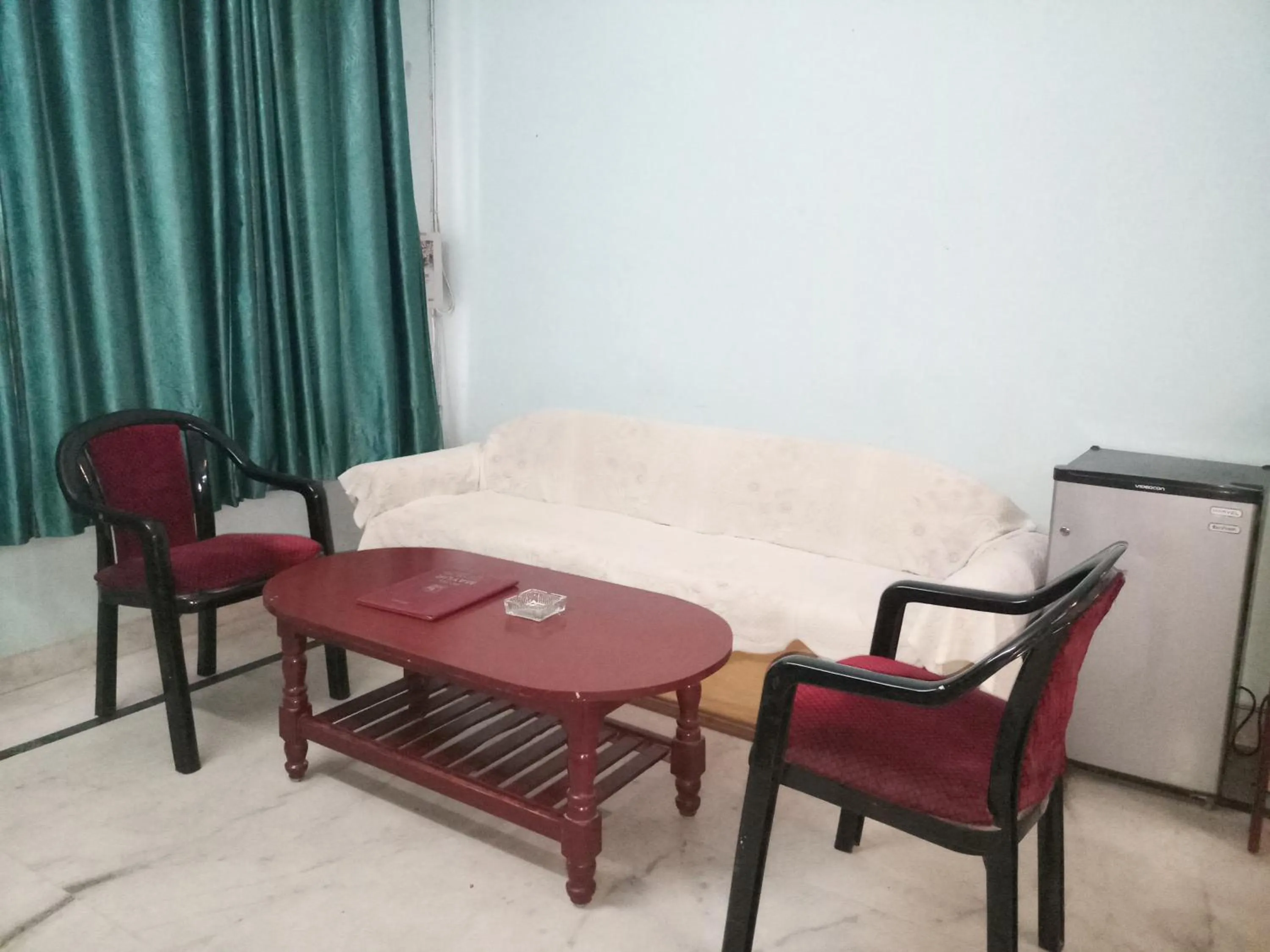 Seating area in Hotel Mayur