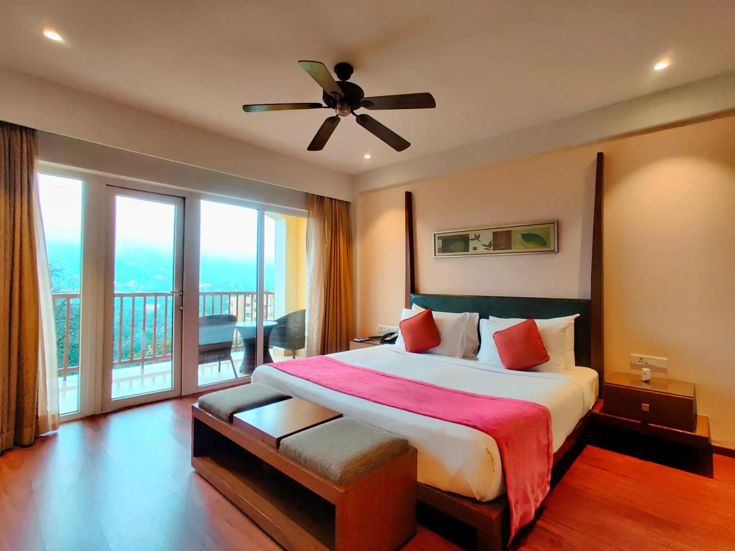 Bed in Fariyas Resort Lonavala