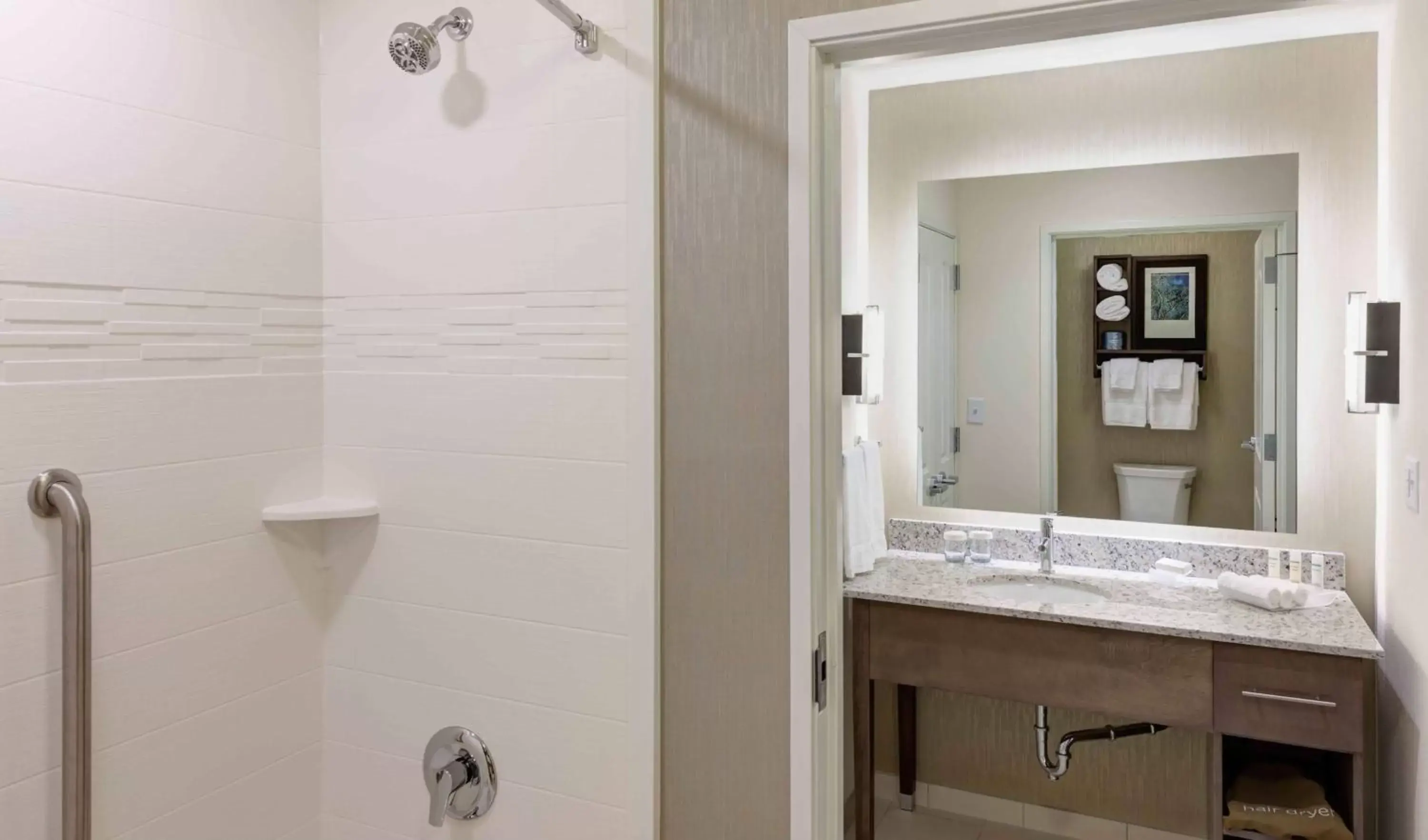 Bathroom in Homewood Suites by Hilton Cape Canaveral-Cocoa Beach