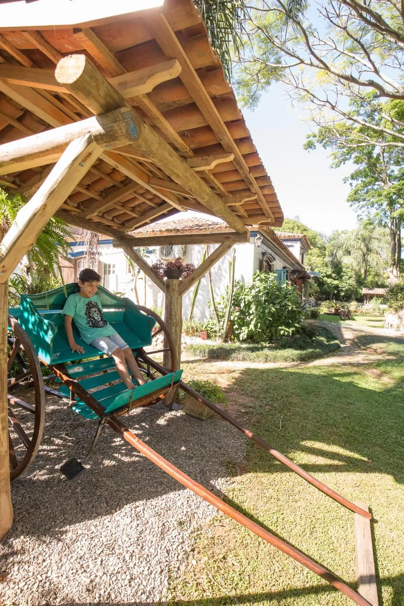 Garden in Hotel Chácara das Flores