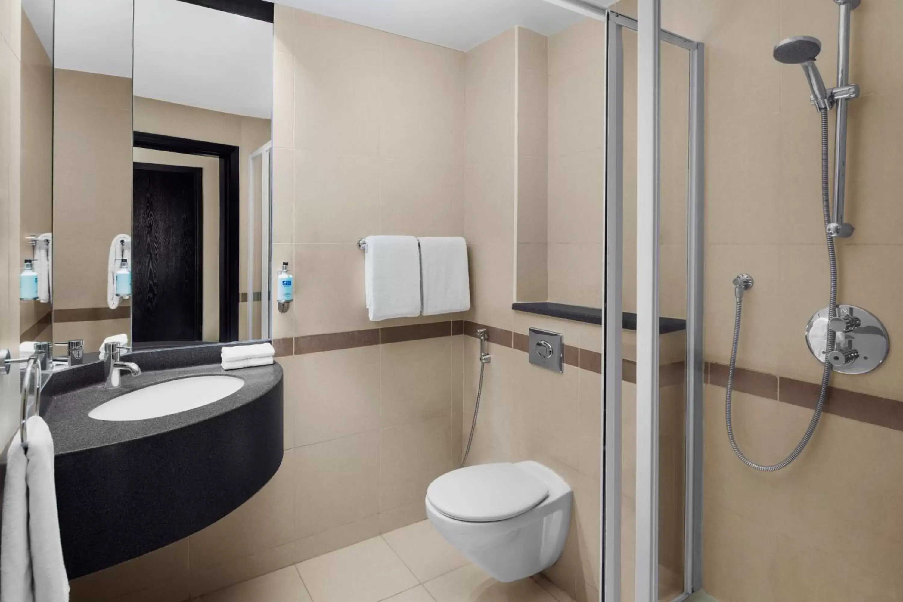 Bathroom in Holiday Inn Express Dubai, Jumeirah, an IHG Hotel