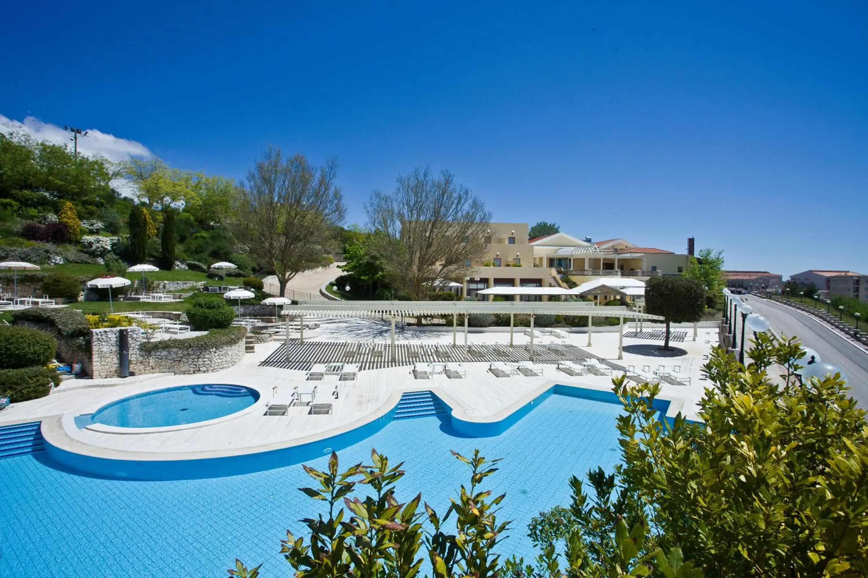 Swimming Pool in Palace Hotel San Michele