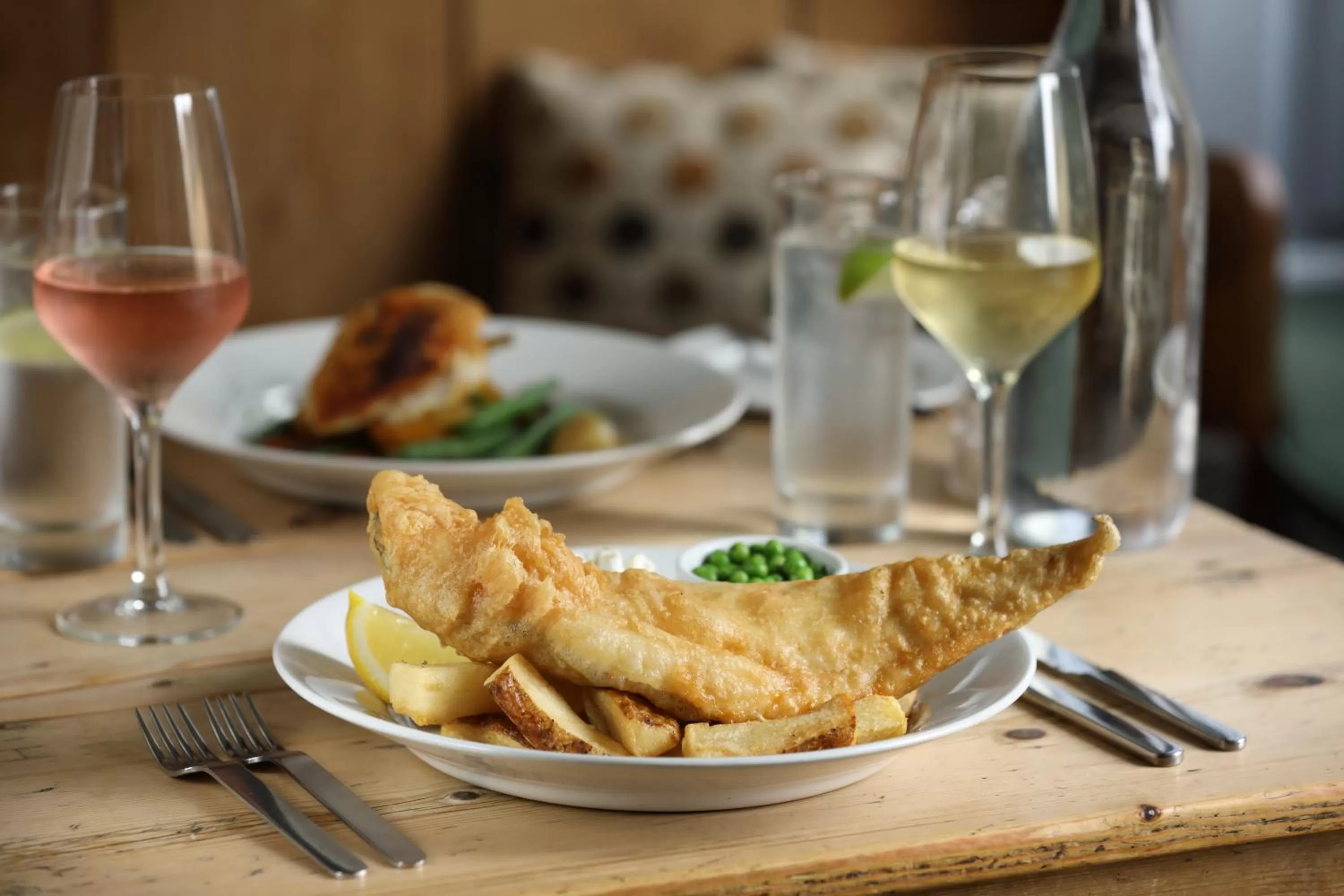 Food close-up in Horse and Groom