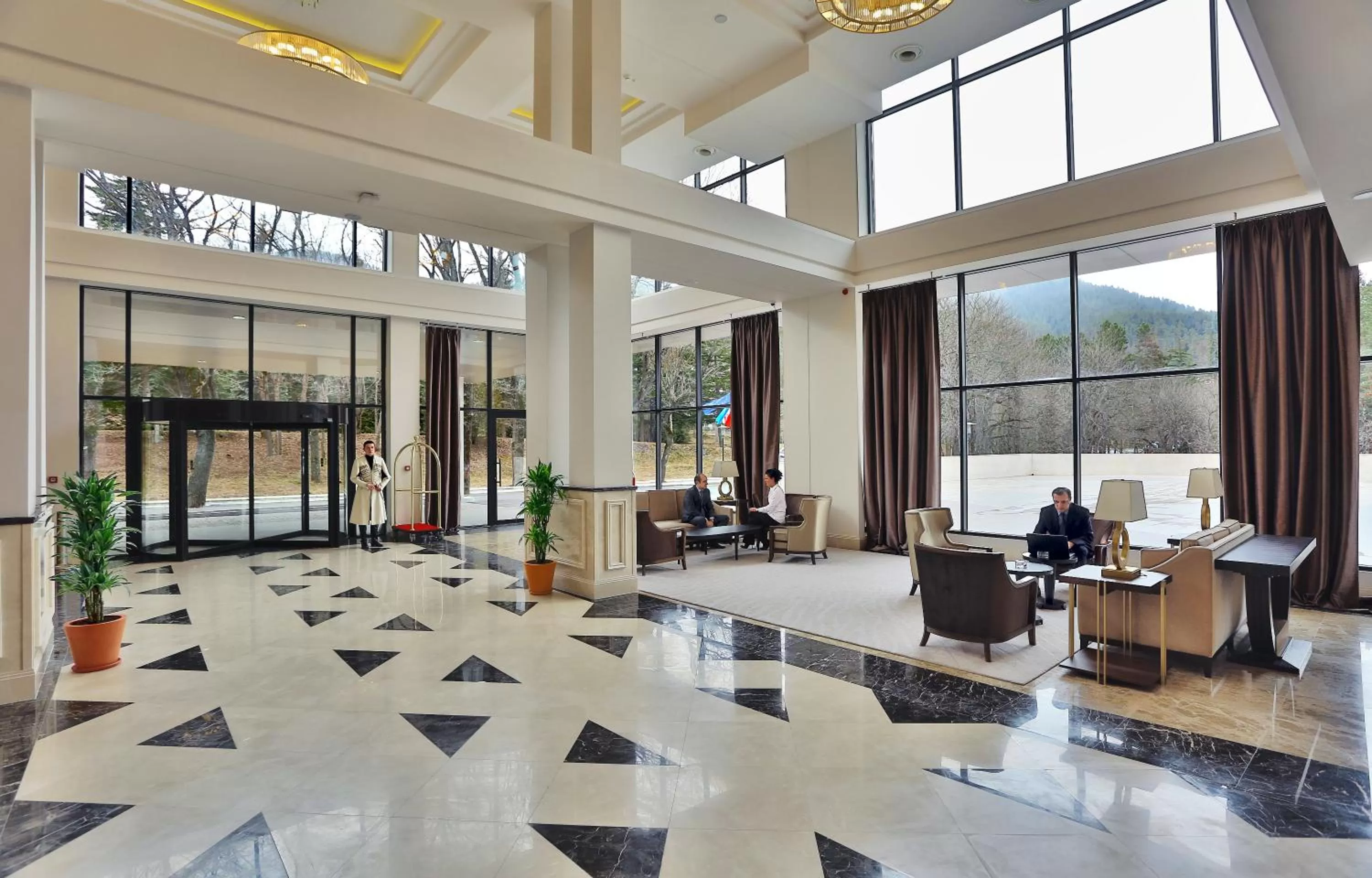 Lobby or reception in Borjomi Likani Health & Spa Centre